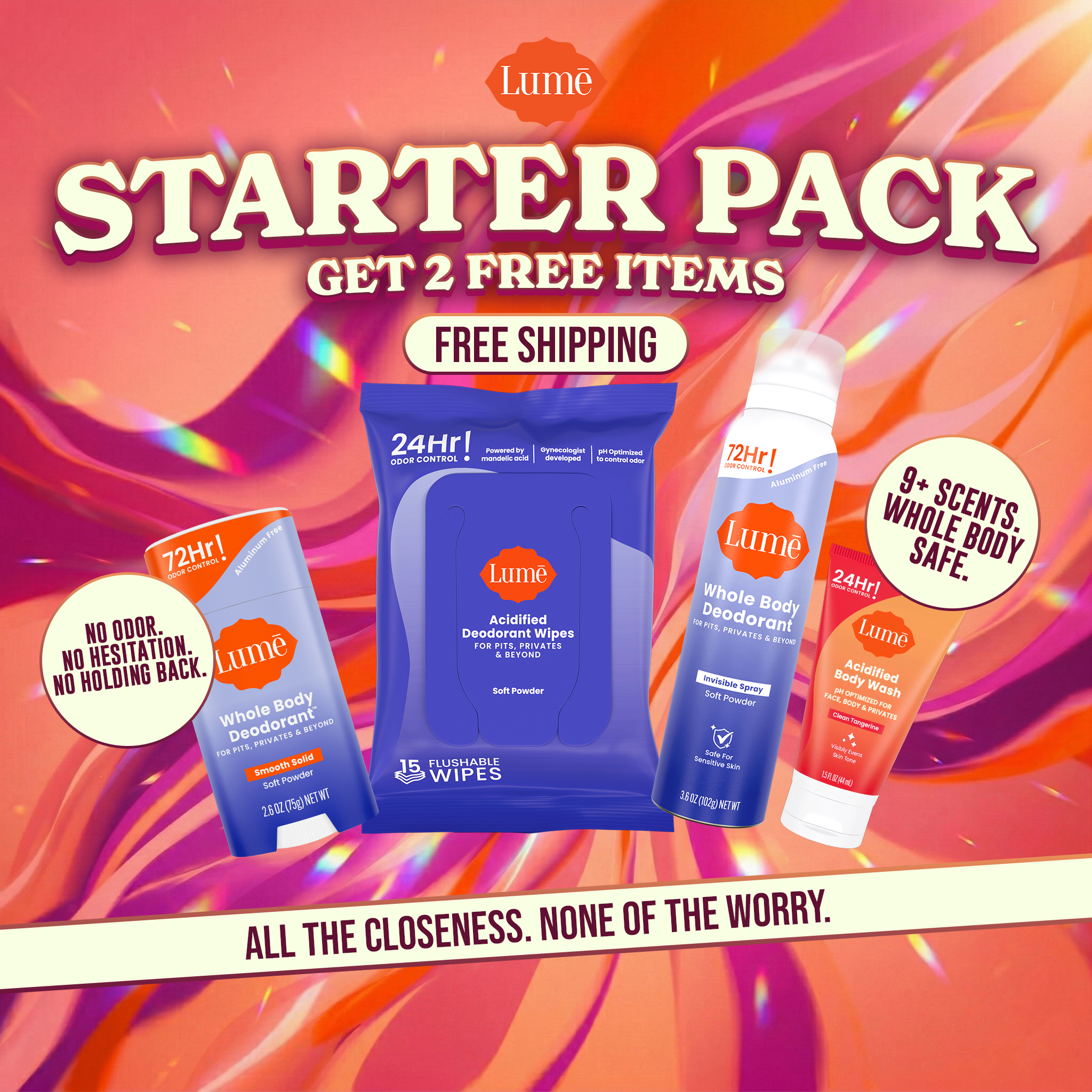 Lume Deodorant Facebook ad
