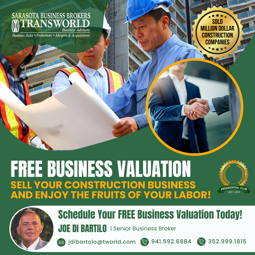 Joe Di Bartolo, Tampa Bay & Sarasota Business Broker Facebook ad