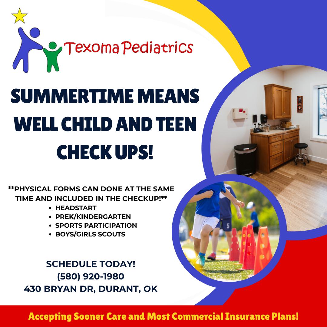 Texoma Pediatrics Facebook ad