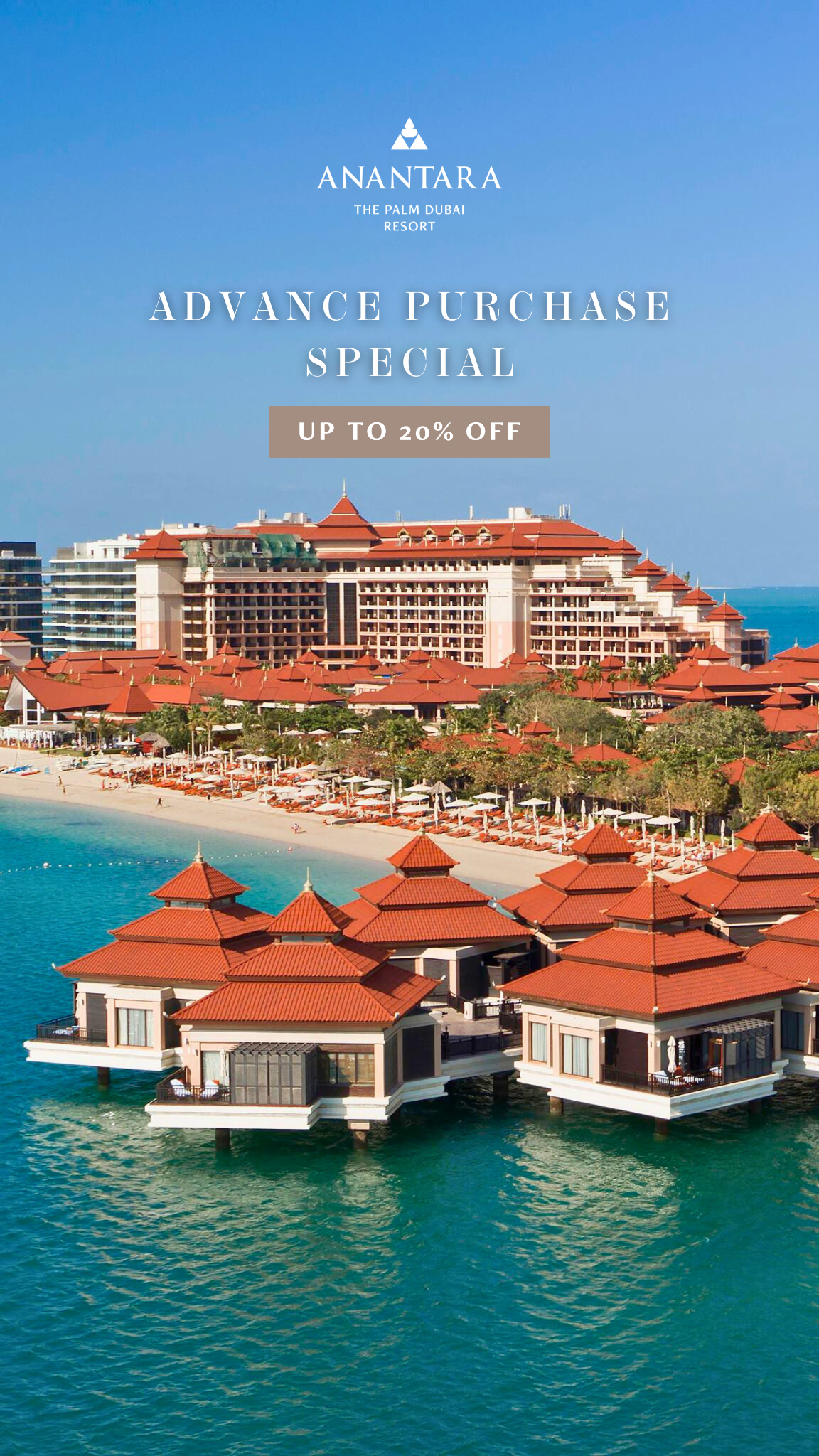Anantara The Palm Dubai Resort Facebook ad
