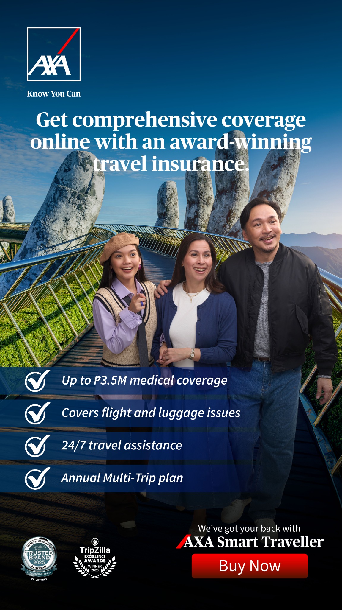 AXA Philippines Facebook ad