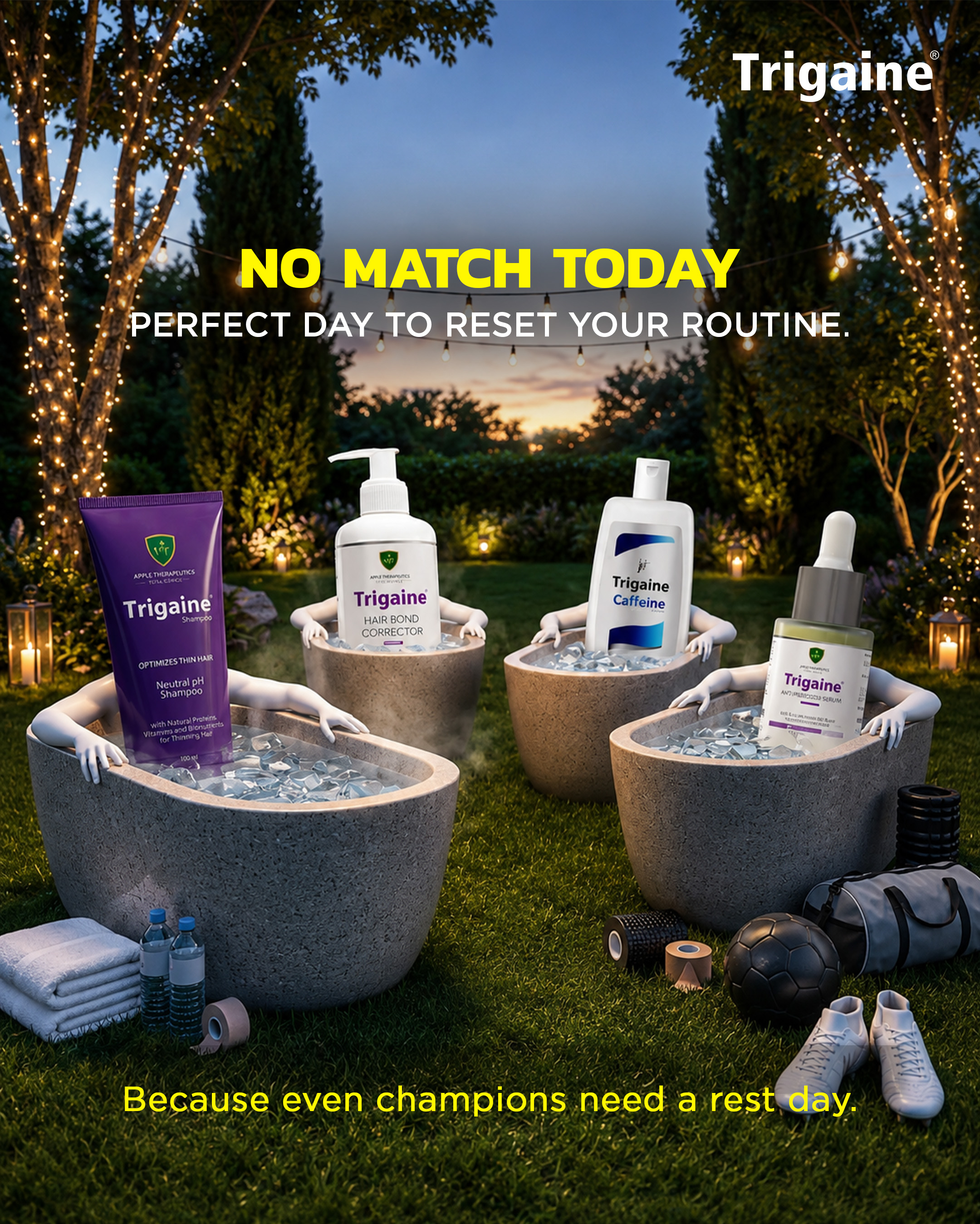 Trigaine By Apple Therapeutics Facebook ad: No match today.