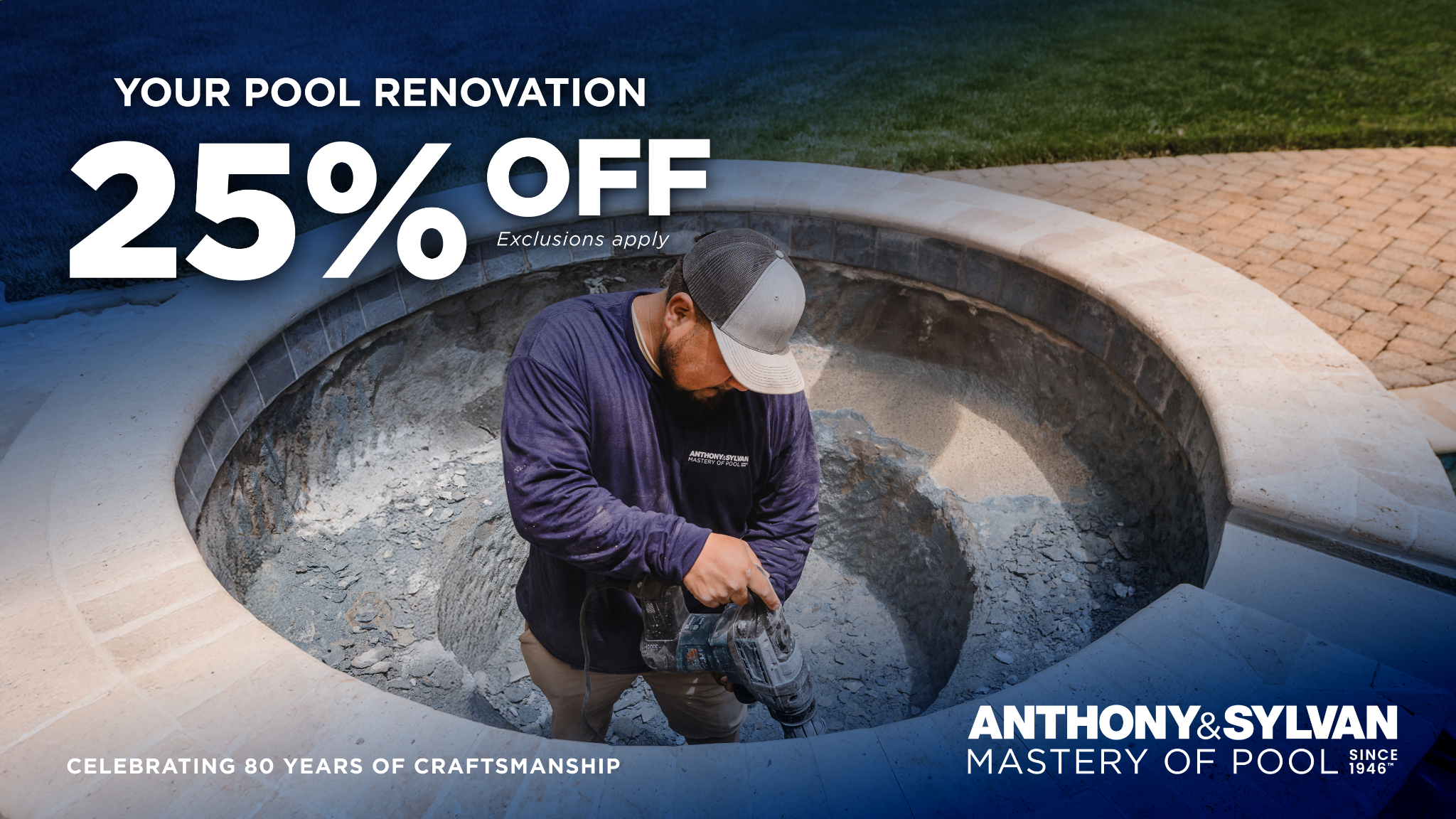 Anthony & Sylvan Pools Facebook ad