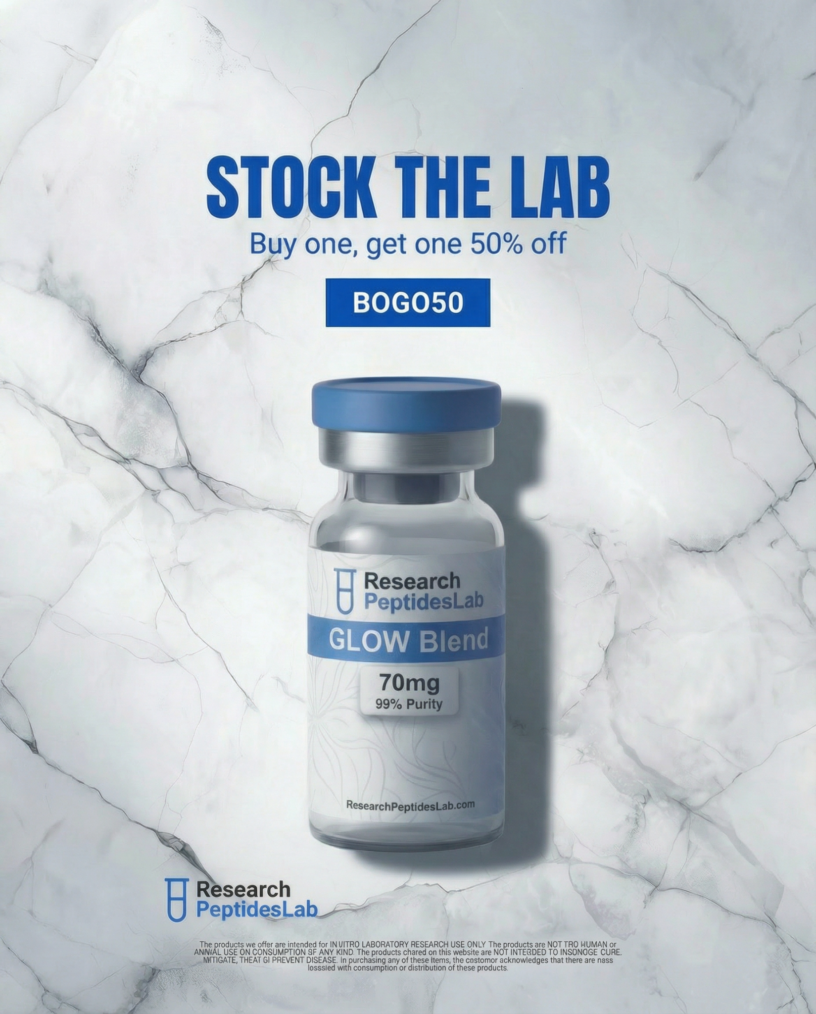 Research Peptides Lab Facebook ad
