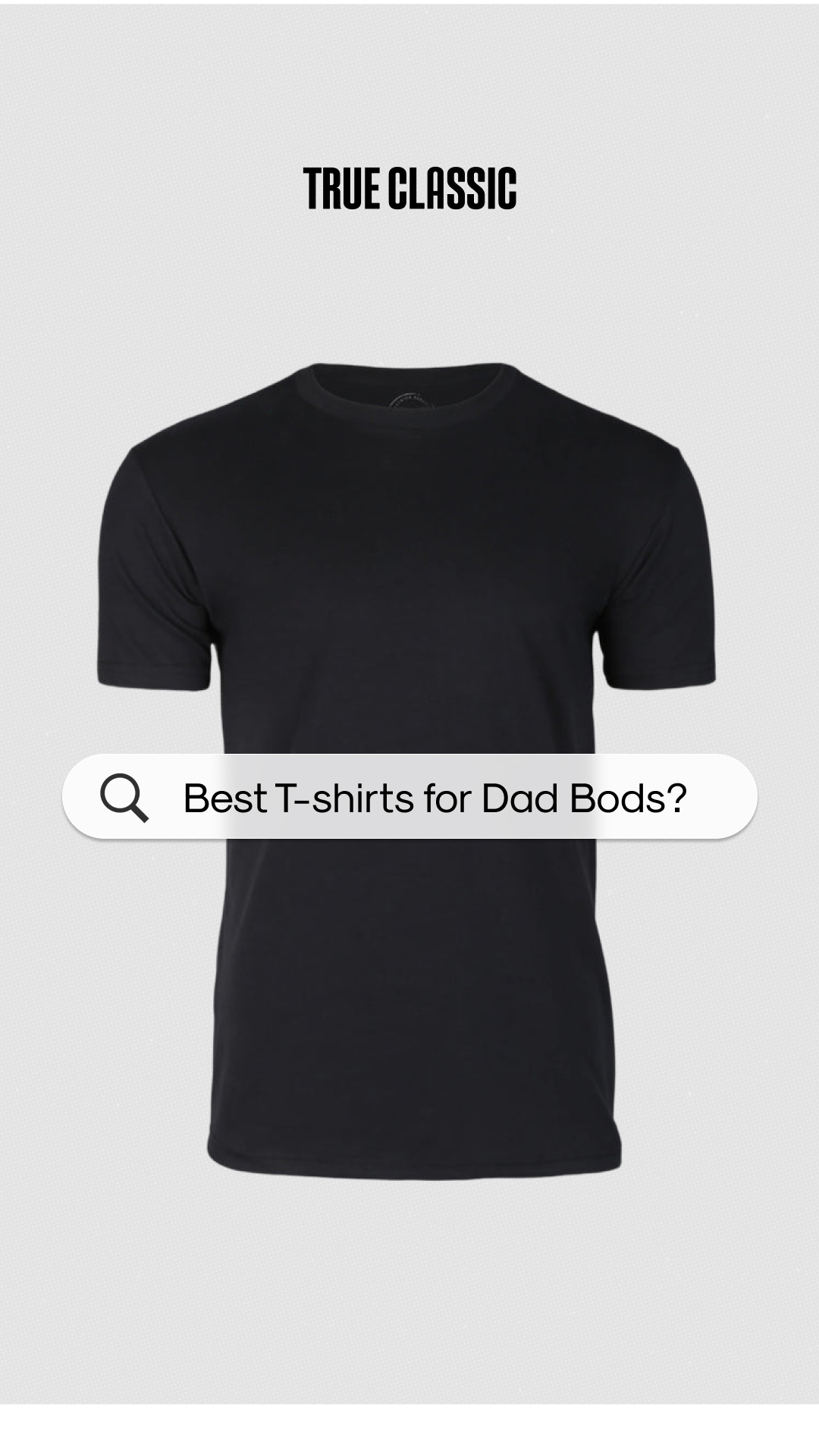 True Classic Facebook ad