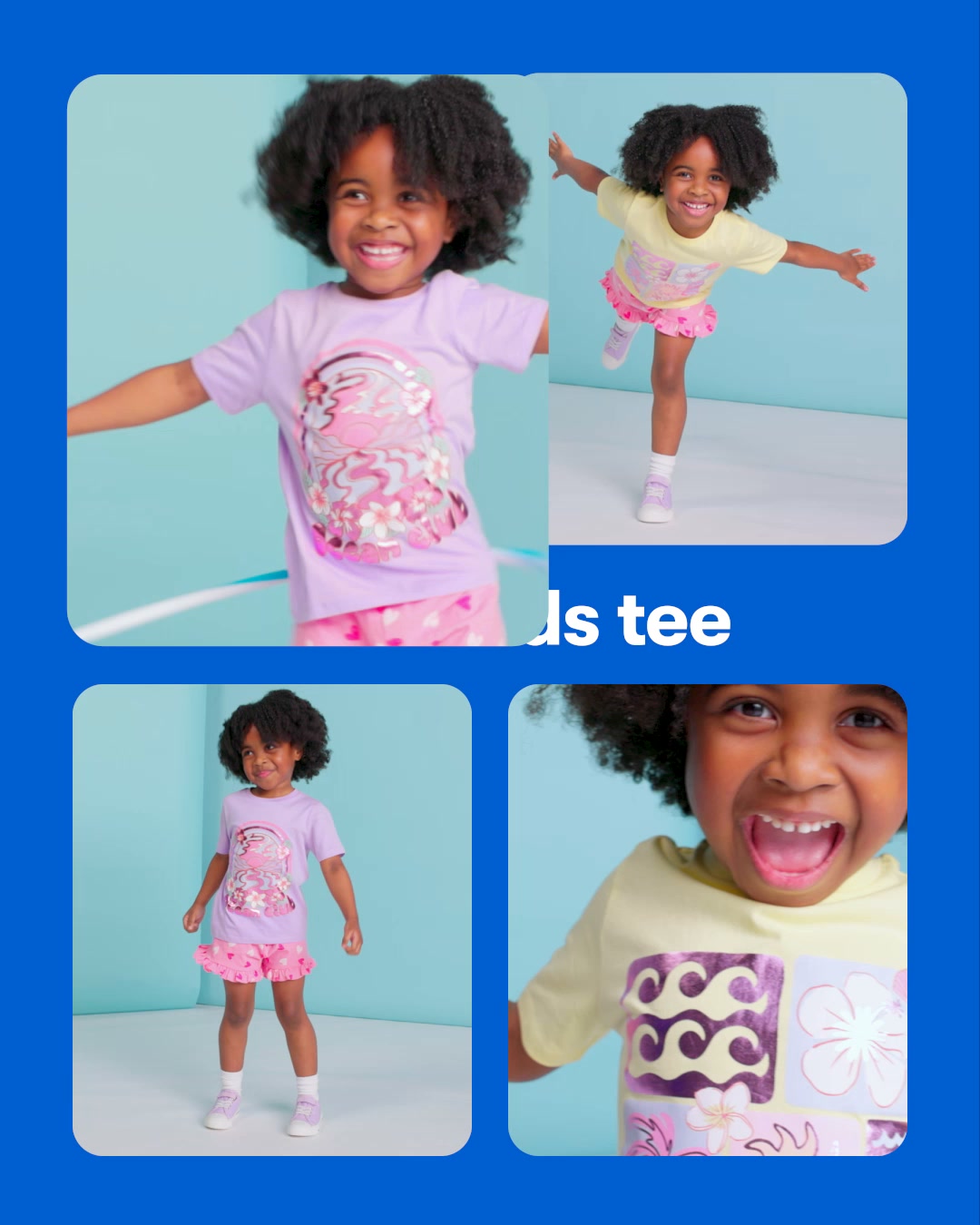BIG W Facebook ad: Fresh fits for the kids