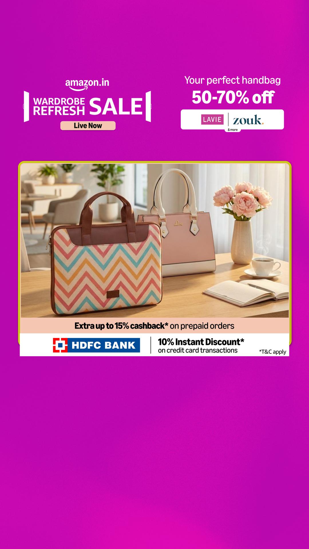 Amazon India Facebook ad