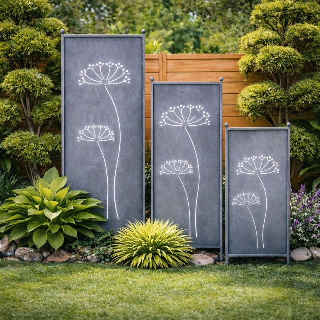 finehomegarden Facebook ad: Stilvolle Garten-Dekoration für besondere Akzente