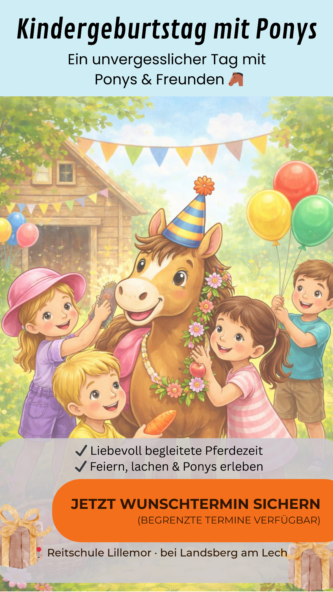 Reitschule Lillemor Facebook ad from Feb 4, 2026