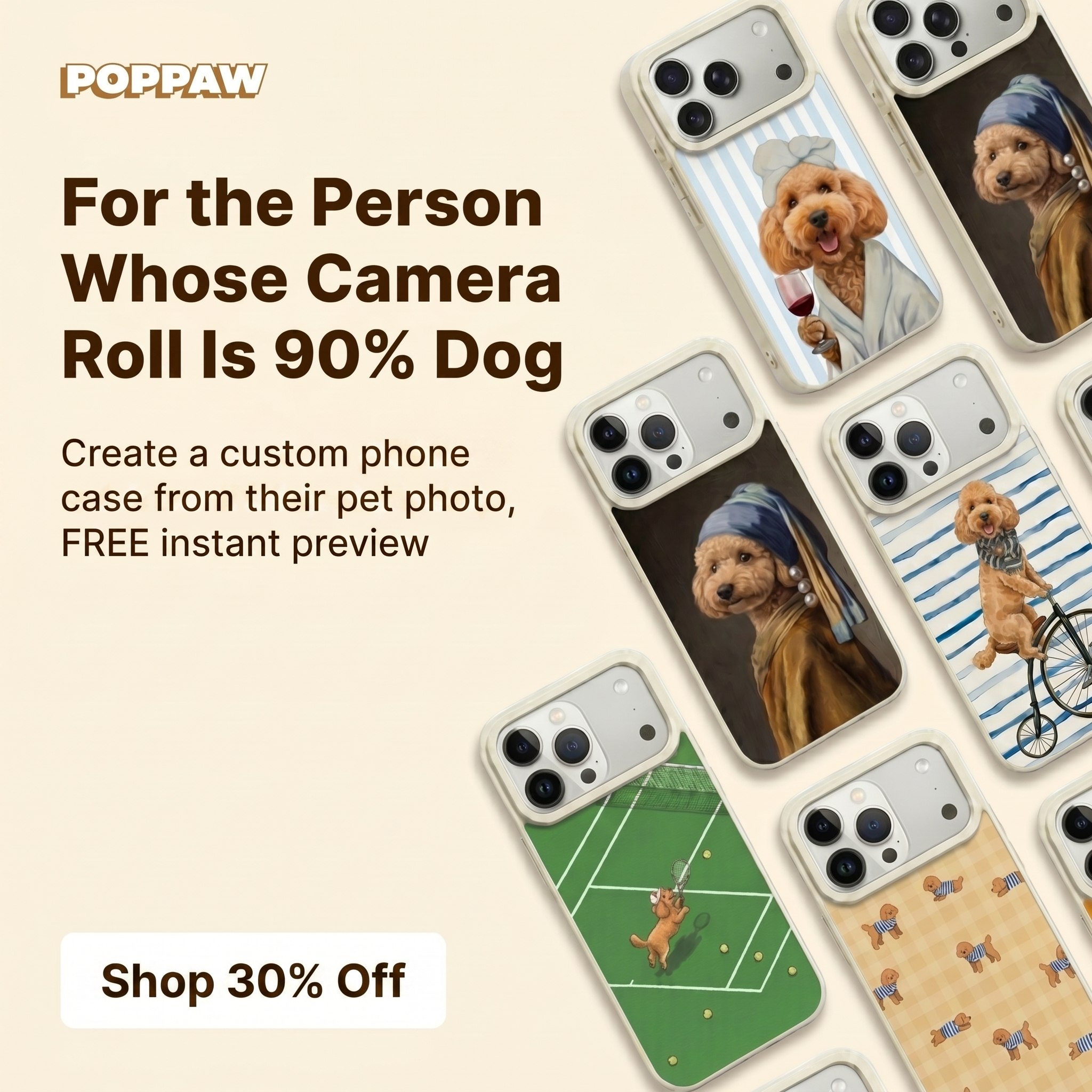 PopPaw Facebook ad: Free instant preview