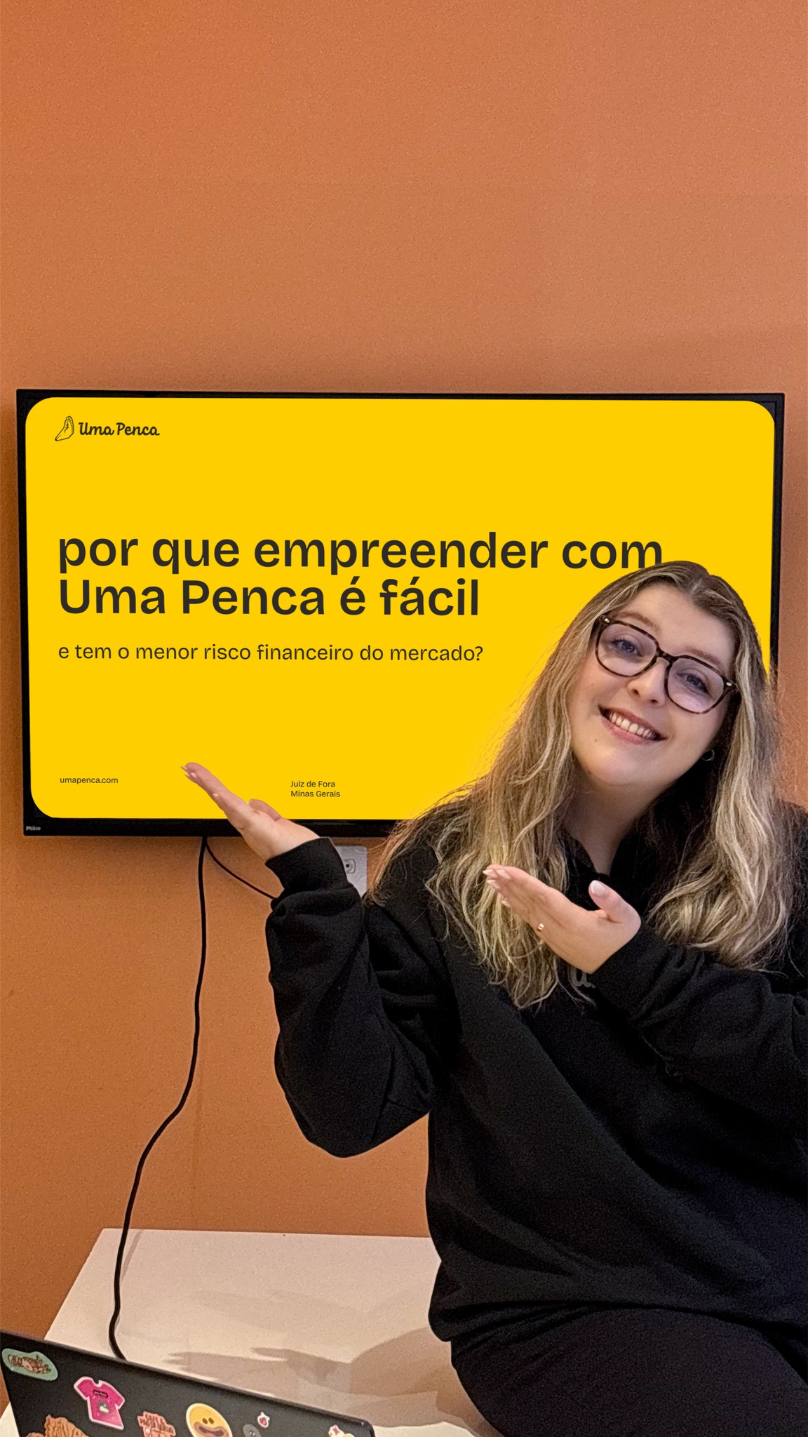 Uma Penca Facebook ad: Por que empreender com Uma Penca é fácil…