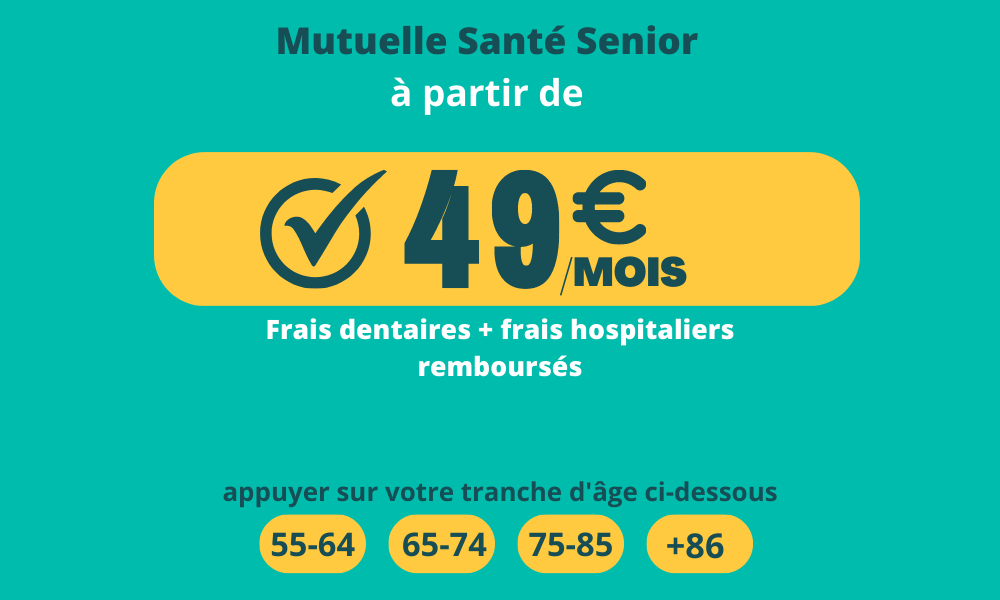 Mutuelle Sante Senior Facebook ad: Économisez 40% sur votre Mutuelle Senior