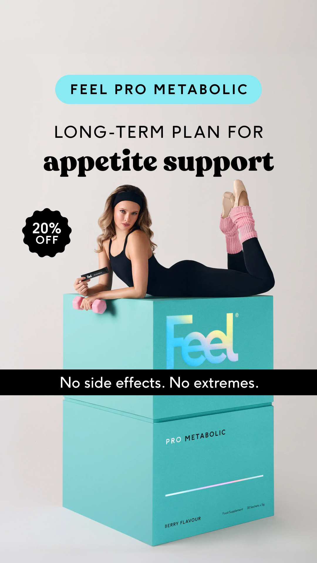 Feel Facebook ad