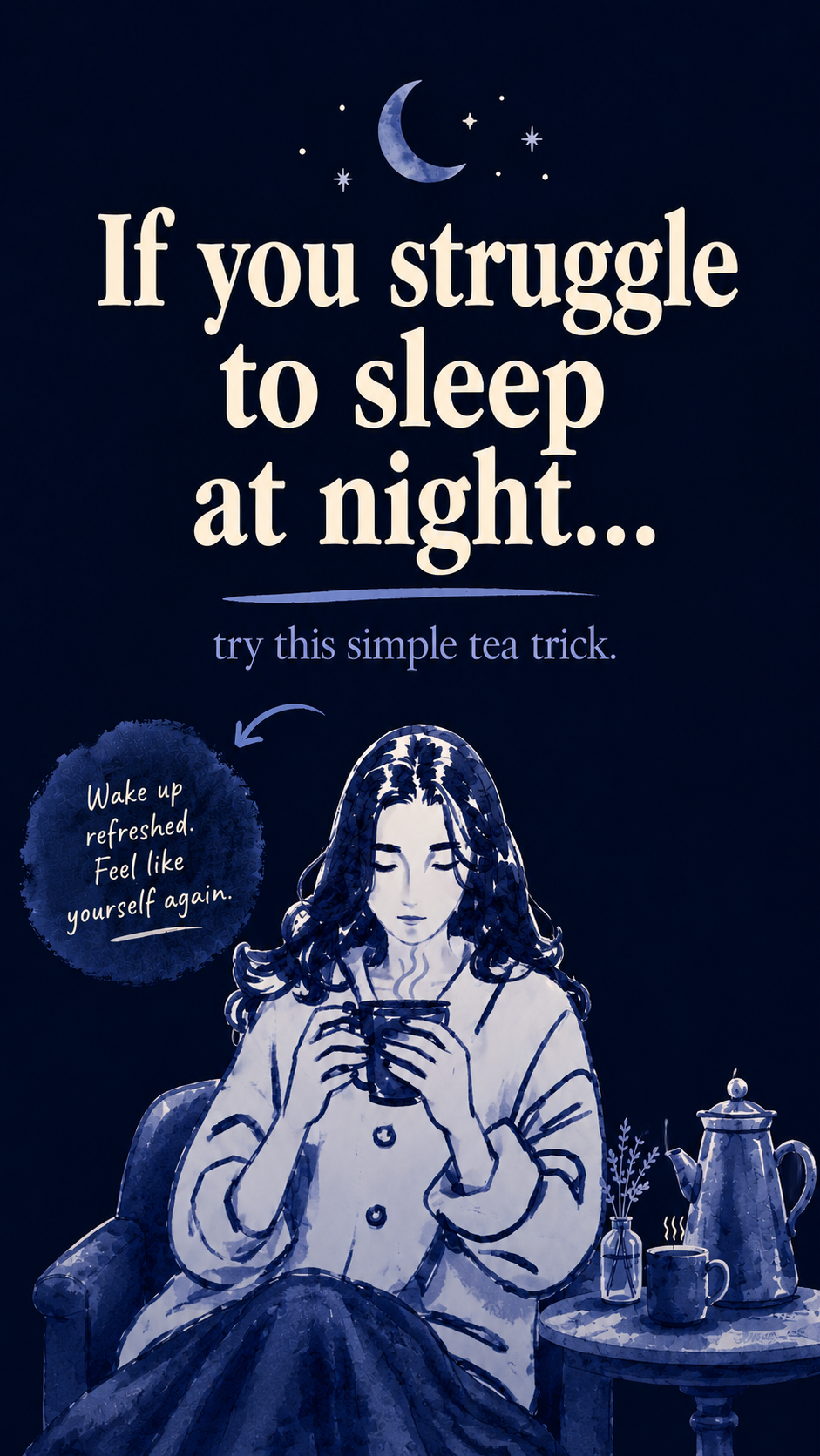 Blue Hibiscus Medical Research team Facebook ad: How to Hack Your Sleep Frequency Using This Red Tea Recipe