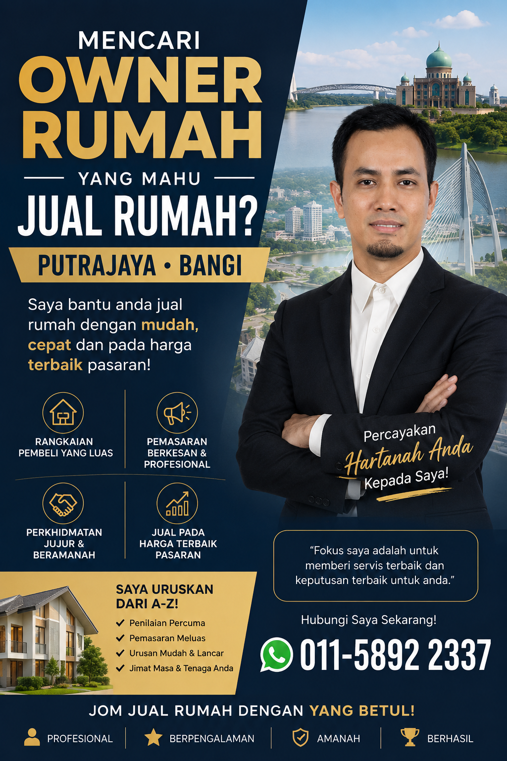 Putrajaya Residence Property Facebook ad: Jom Dapakan Perunding Anda