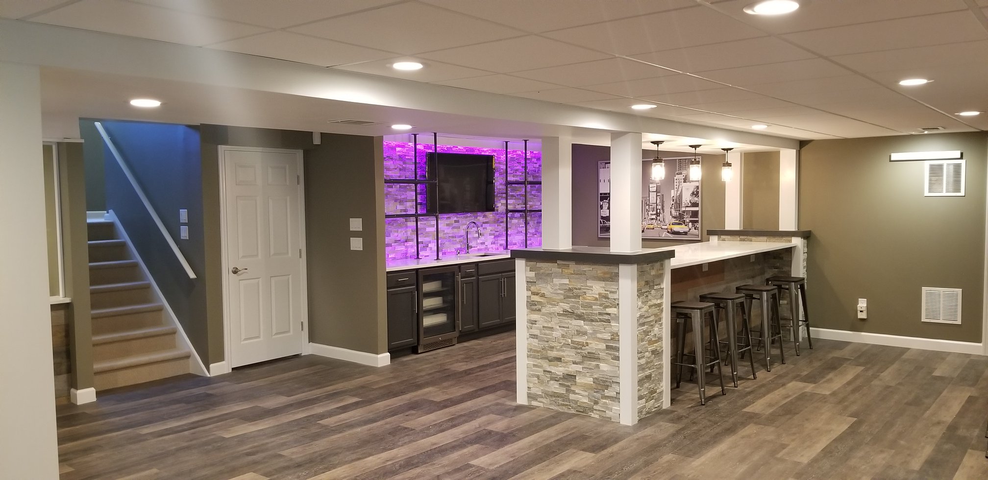 The Better Basement Company Facebook ad: Basement remodeling, bathroom remodeling, kitchen…