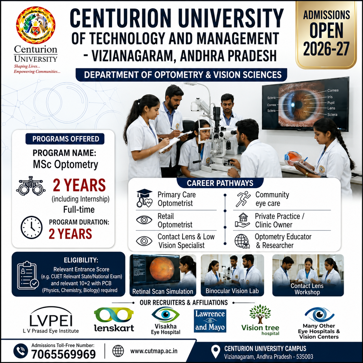 Centurion University, AP Facebook ad