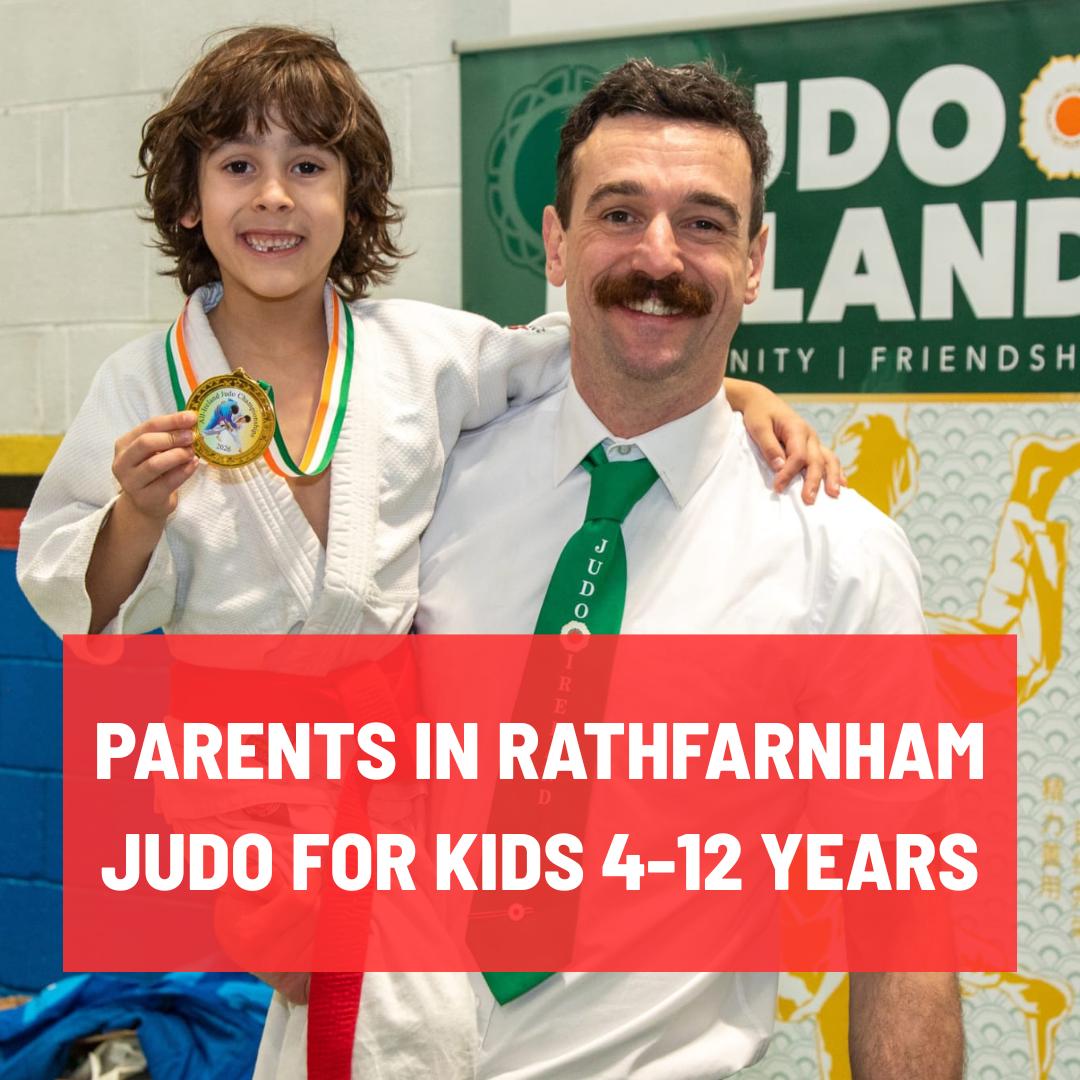 Summit Judo/Jiu-Jitsu Academy Facebook ad: Parents in Rathfarnham, Dundrum & Whitechurch, listen up.
