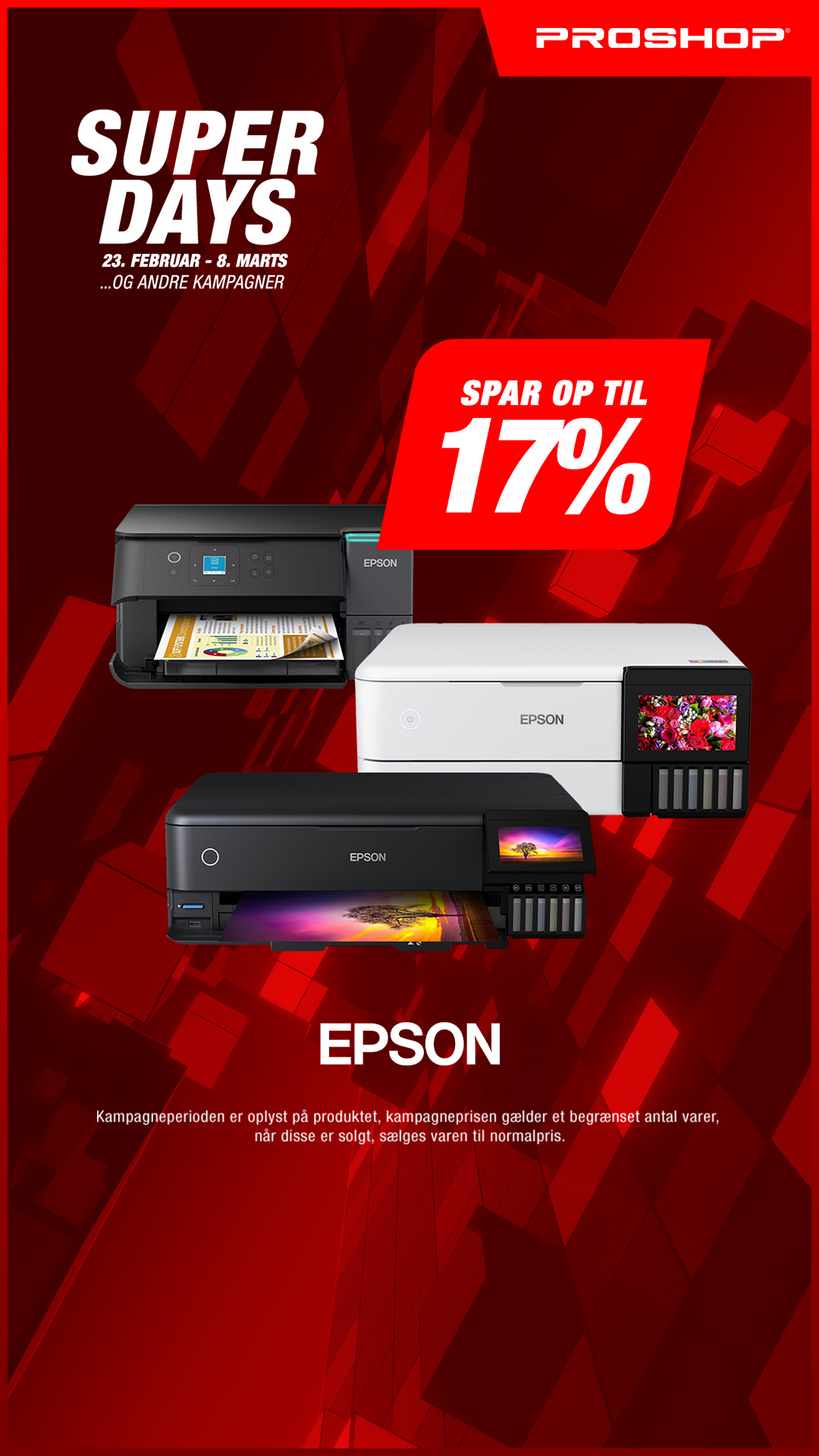 Proshop Facebook ad