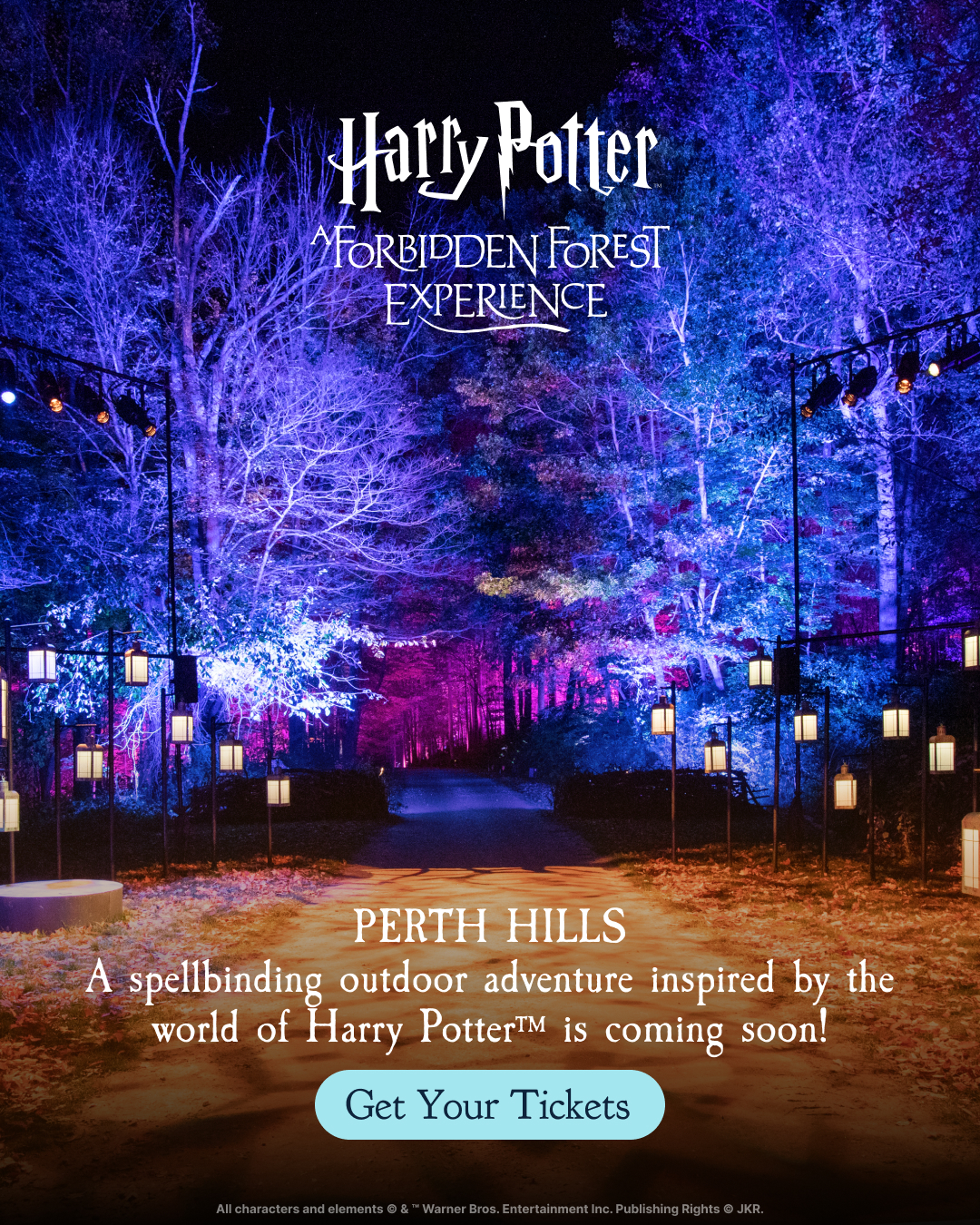 Harry Potter: A Forbidden Forest Experience Facebook ad