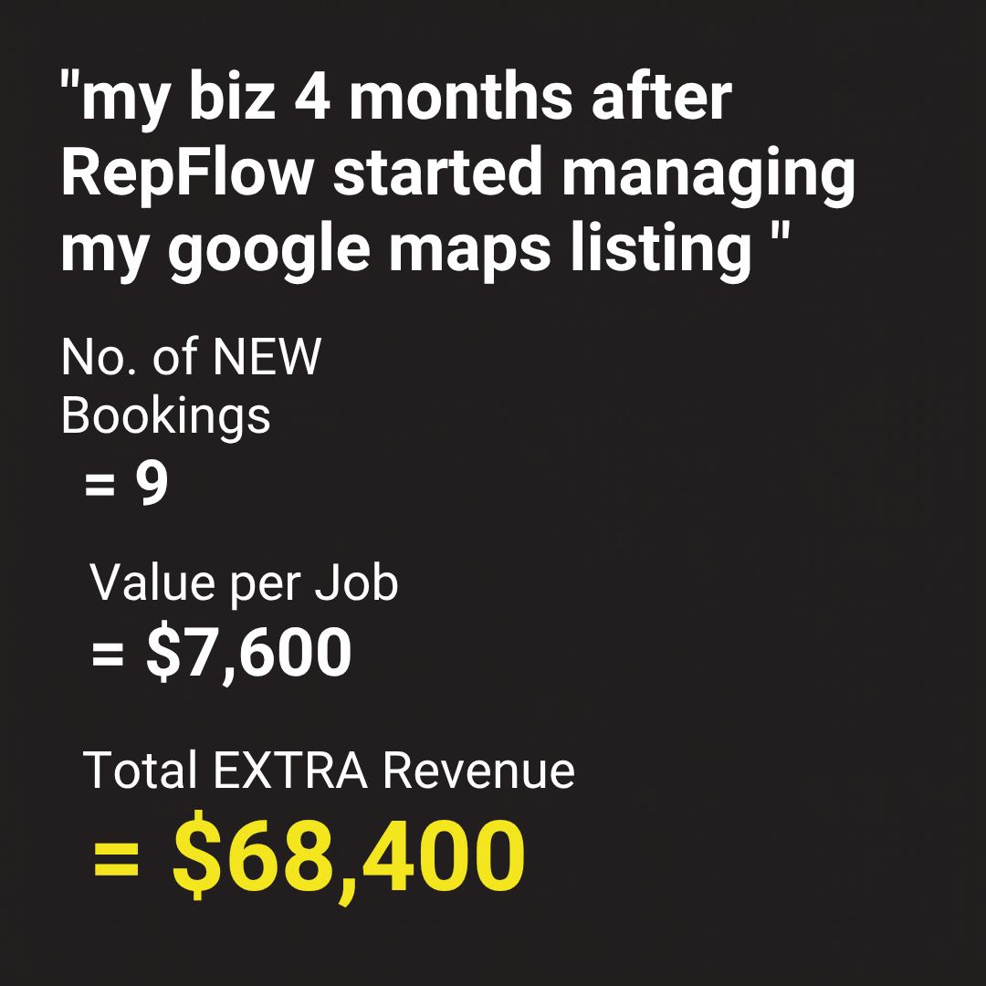 RepFlow - Google Maps Growth System Facebook ad: GBP Marketing System