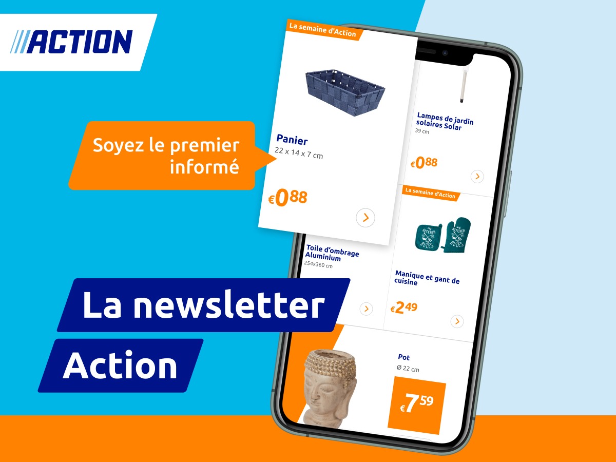 Action ad creative
