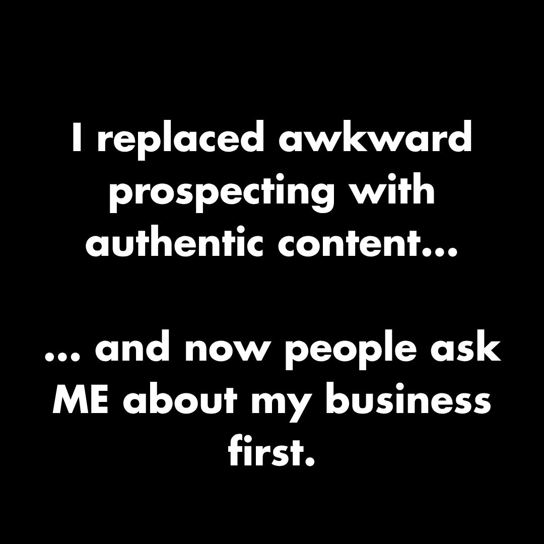 Melinda Spencer Facebook ad: No More Cold Messaging Strangers