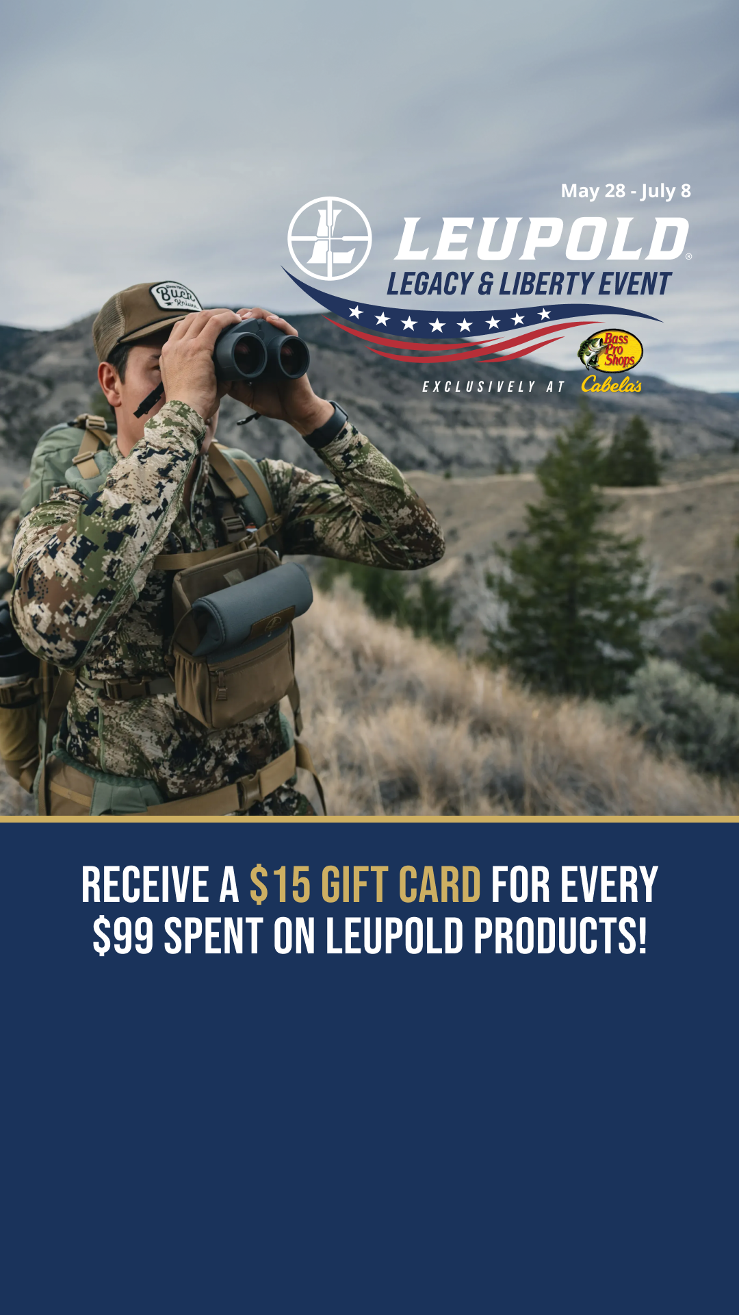 Bass Pro Shops Facebook ad