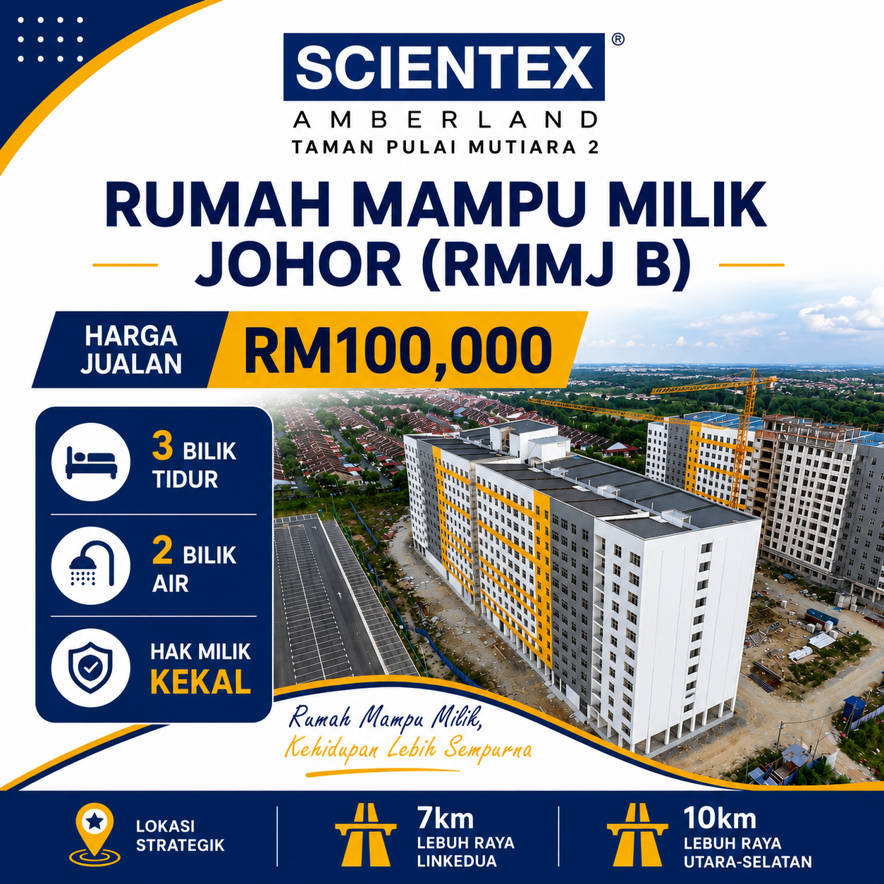 Scientex Kota Tinggi Facebook ad
