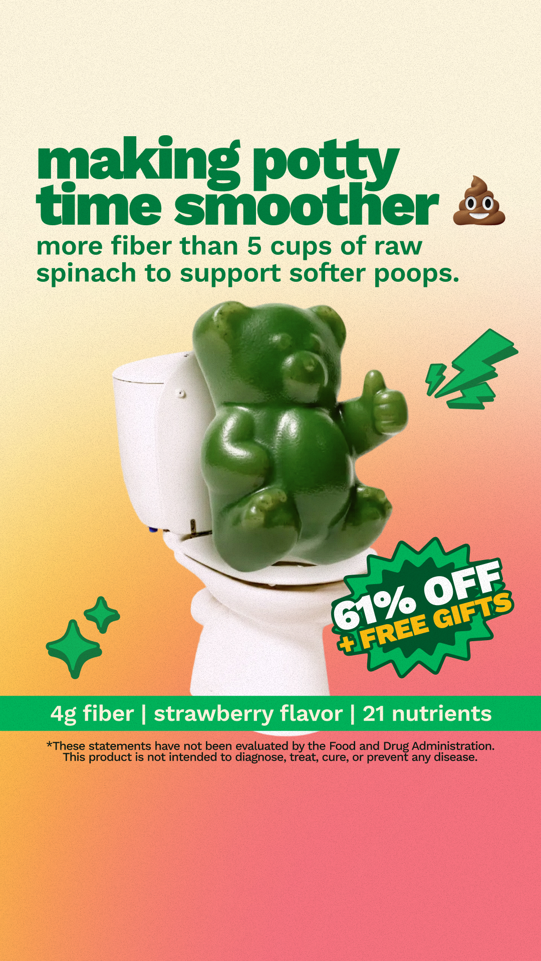 Grüns Kids Facebook ad