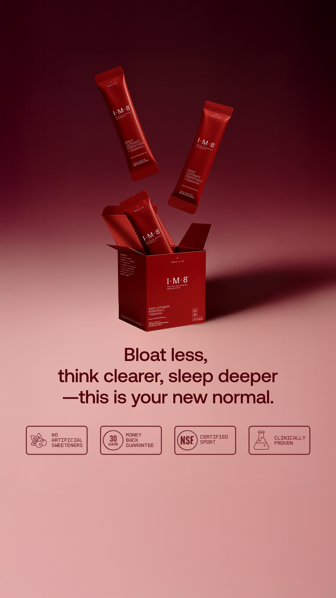 IM8 Health Facebook ad