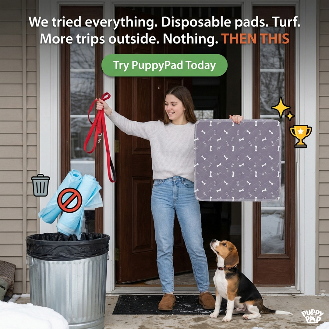 PuppyPad Facebook ad