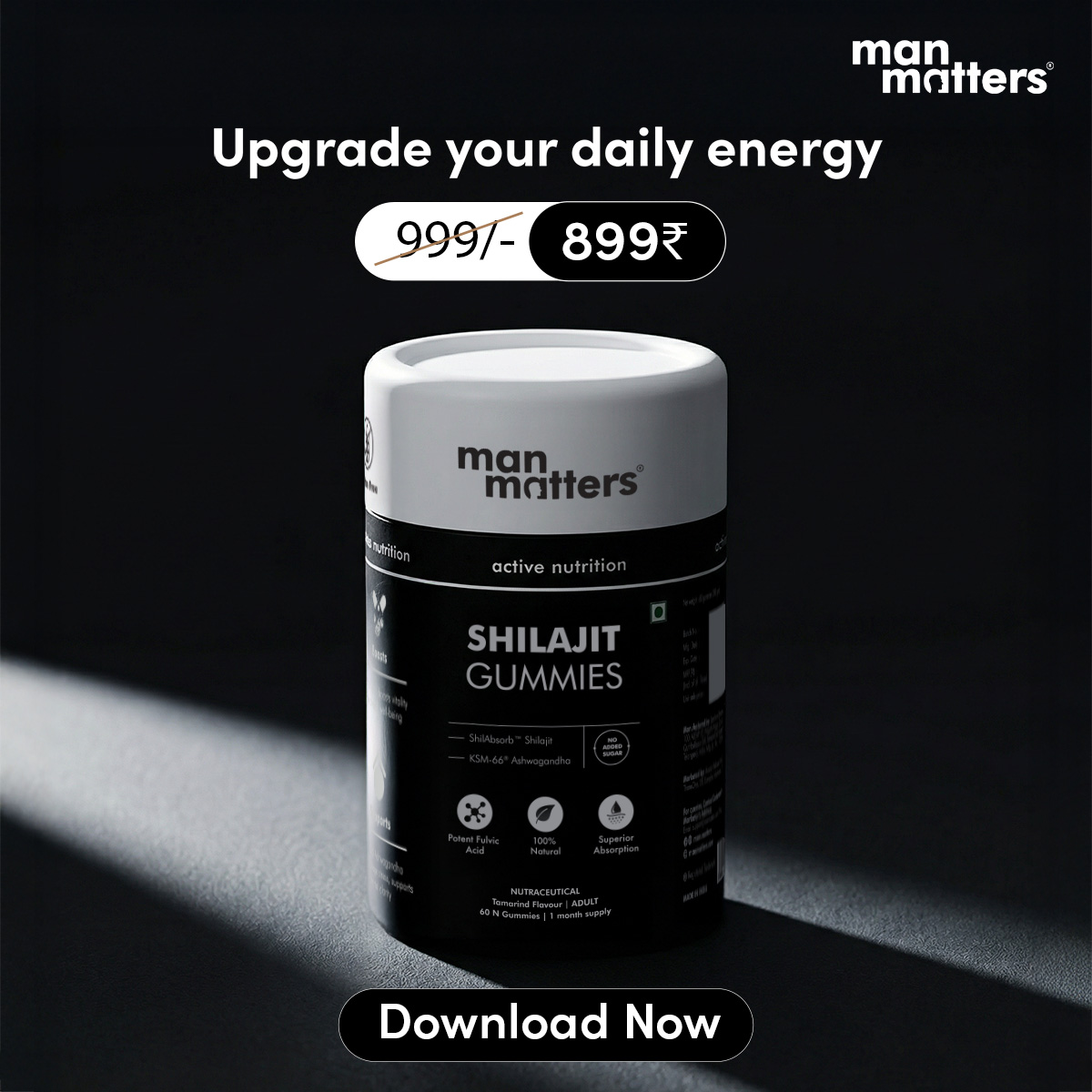 Performance Matters by Man Matters Facebook ad