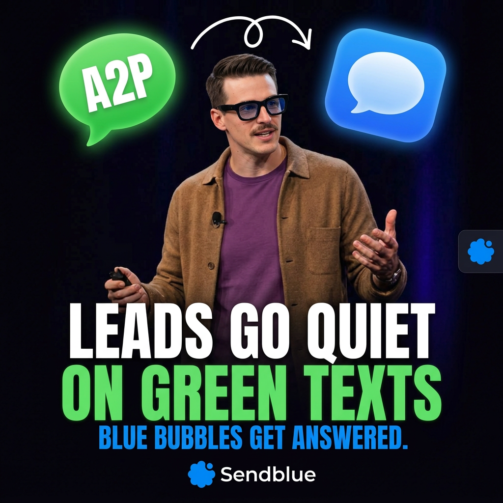 Sendblue Facebook ad