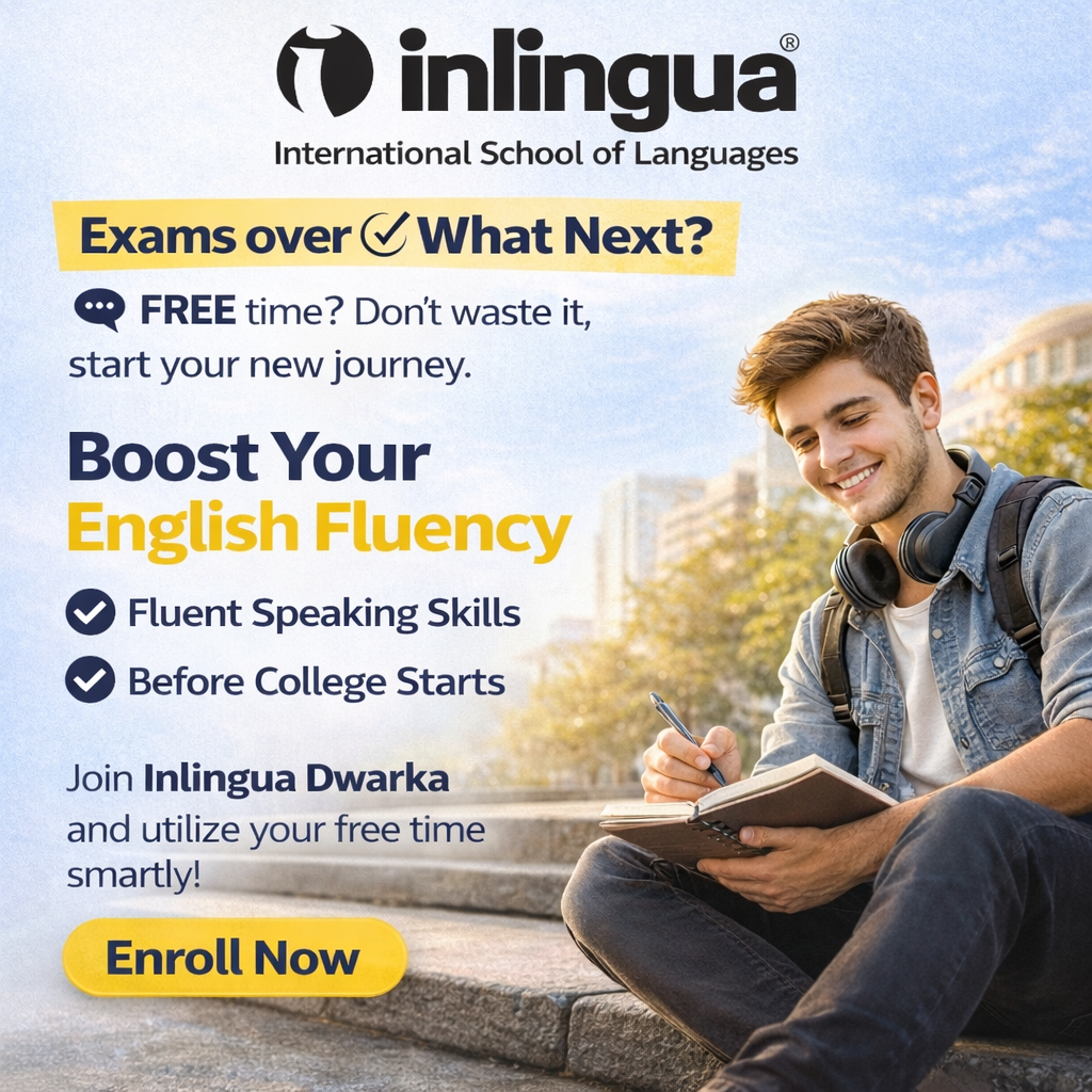 Inlingua Dwarka - Professional Language Learning Institute Facebook ad