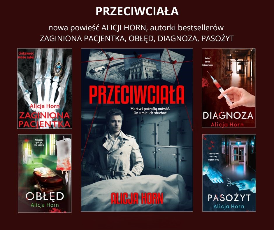 Faros Wydawnictwo Facebook ad: Przeciwciała Alicji Horn