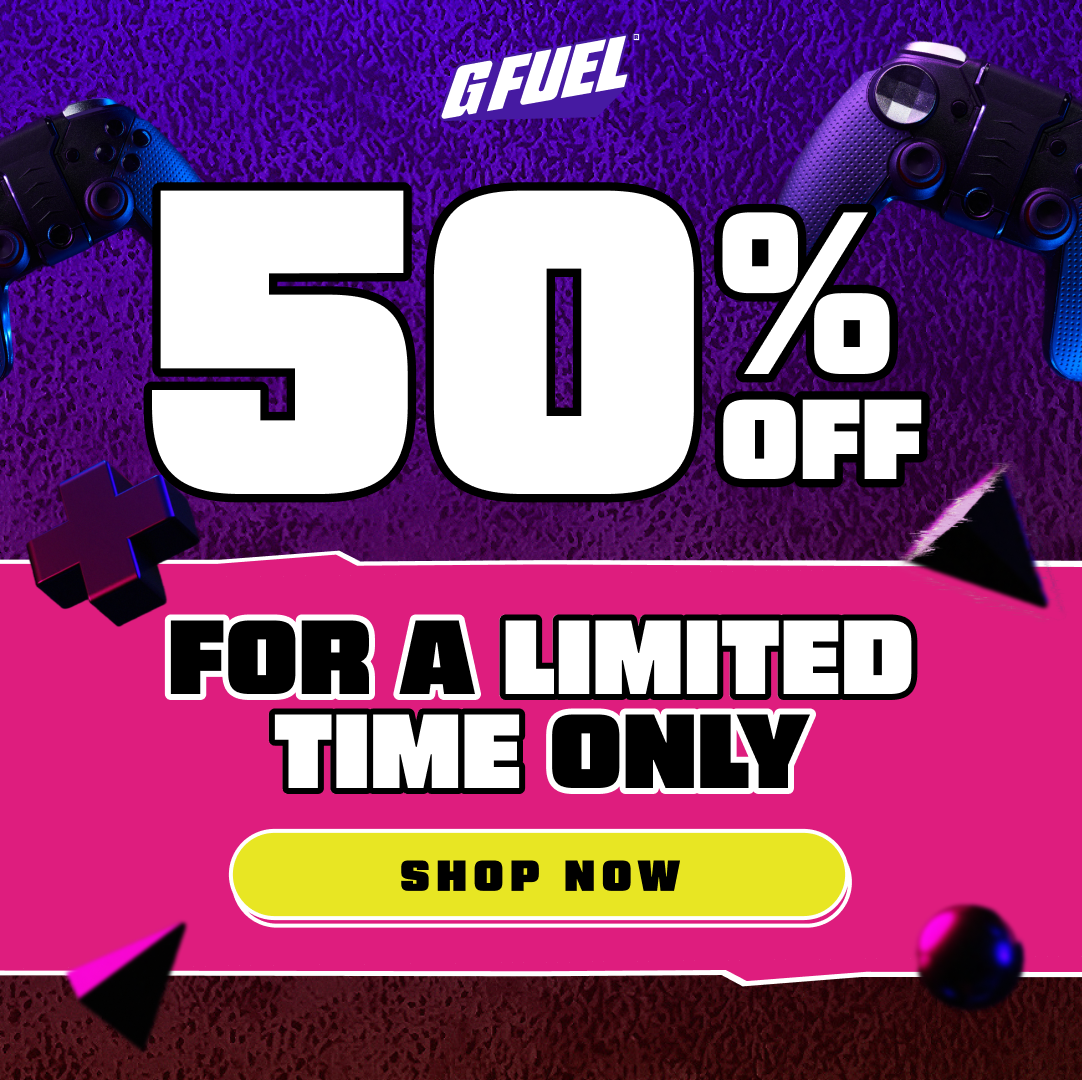G FUEL Facebook ad