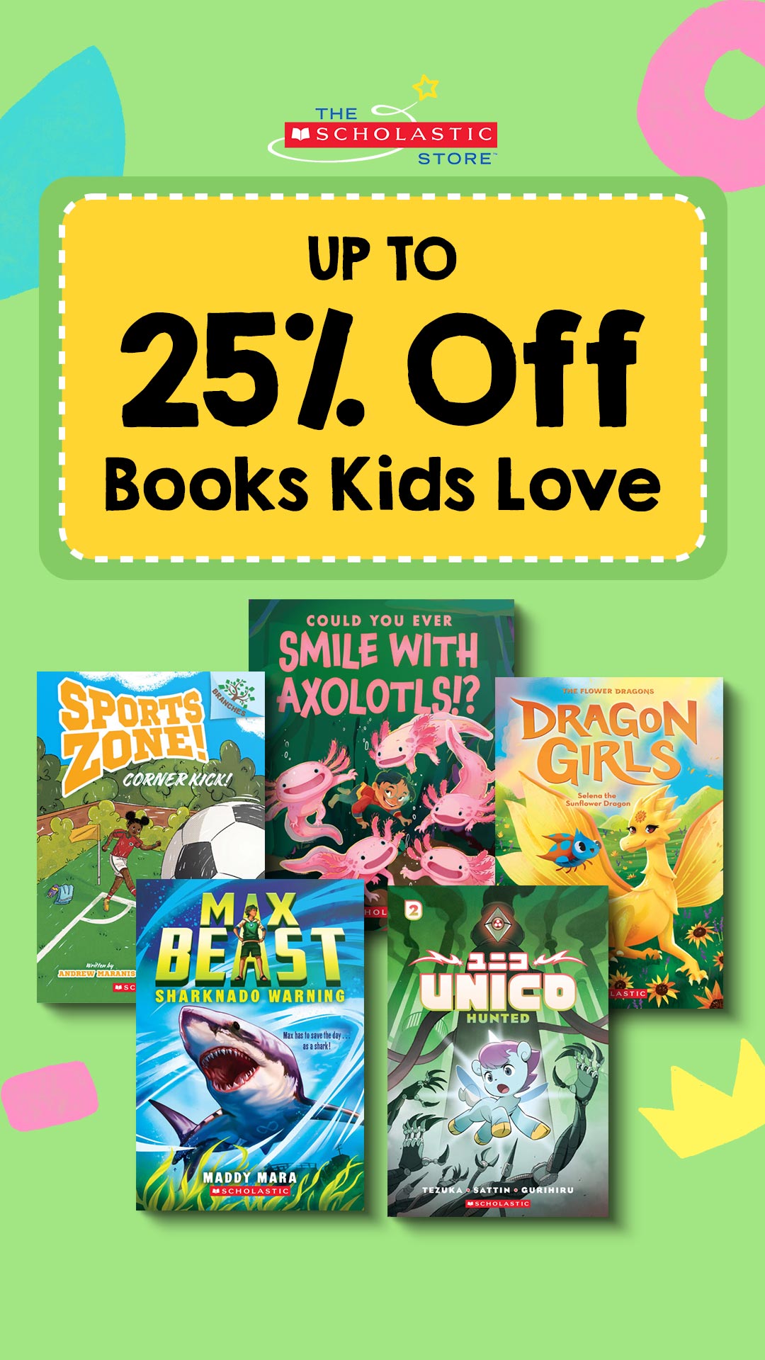 Scholastic Facebook ad