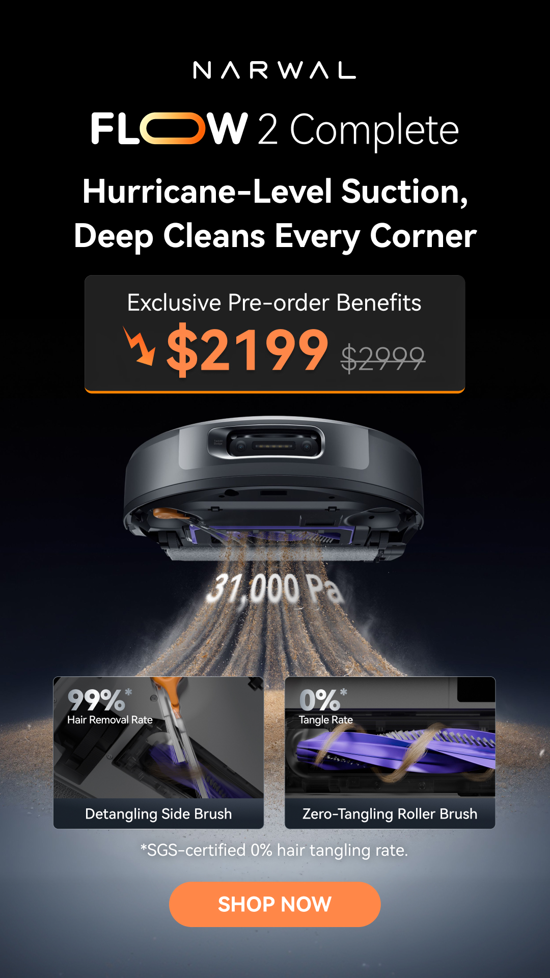 Narwal Australia Facebook ad from Jun 12, 2026
