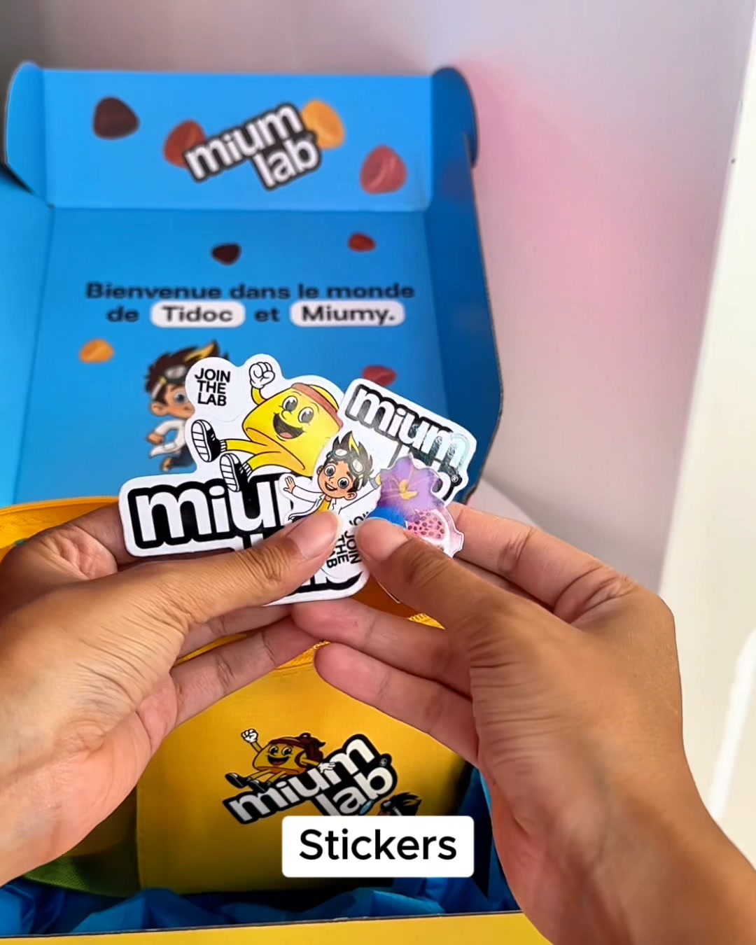 Mium Lab Facebook ad: 3 Cadeaux Offerts