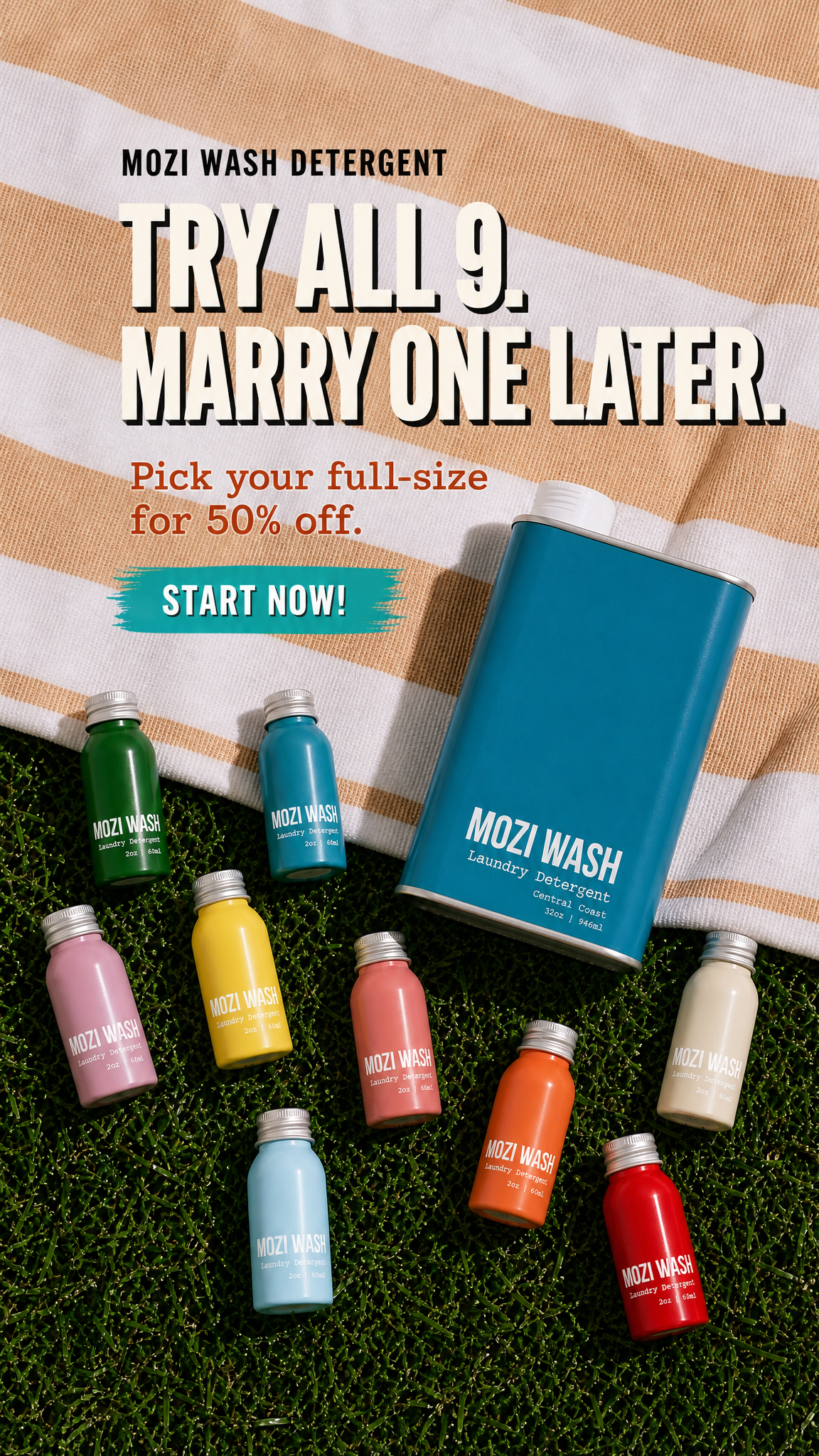 Mozi Wash Facebook ad