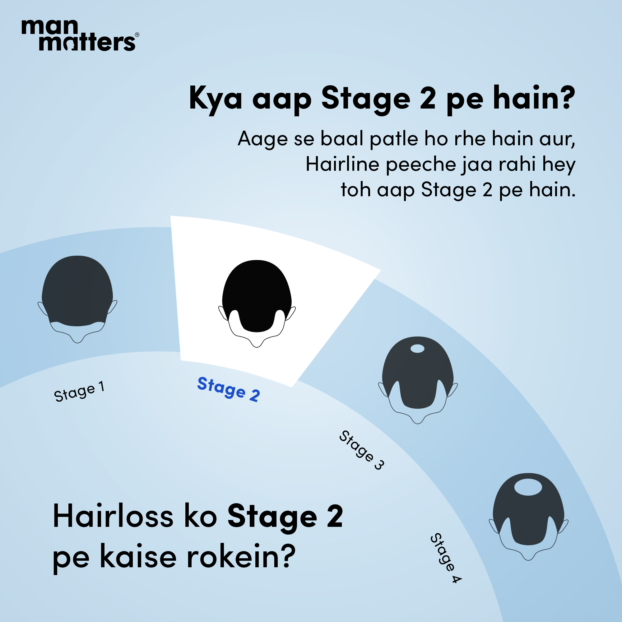 Hair Matters by Man Matters Facebook ad