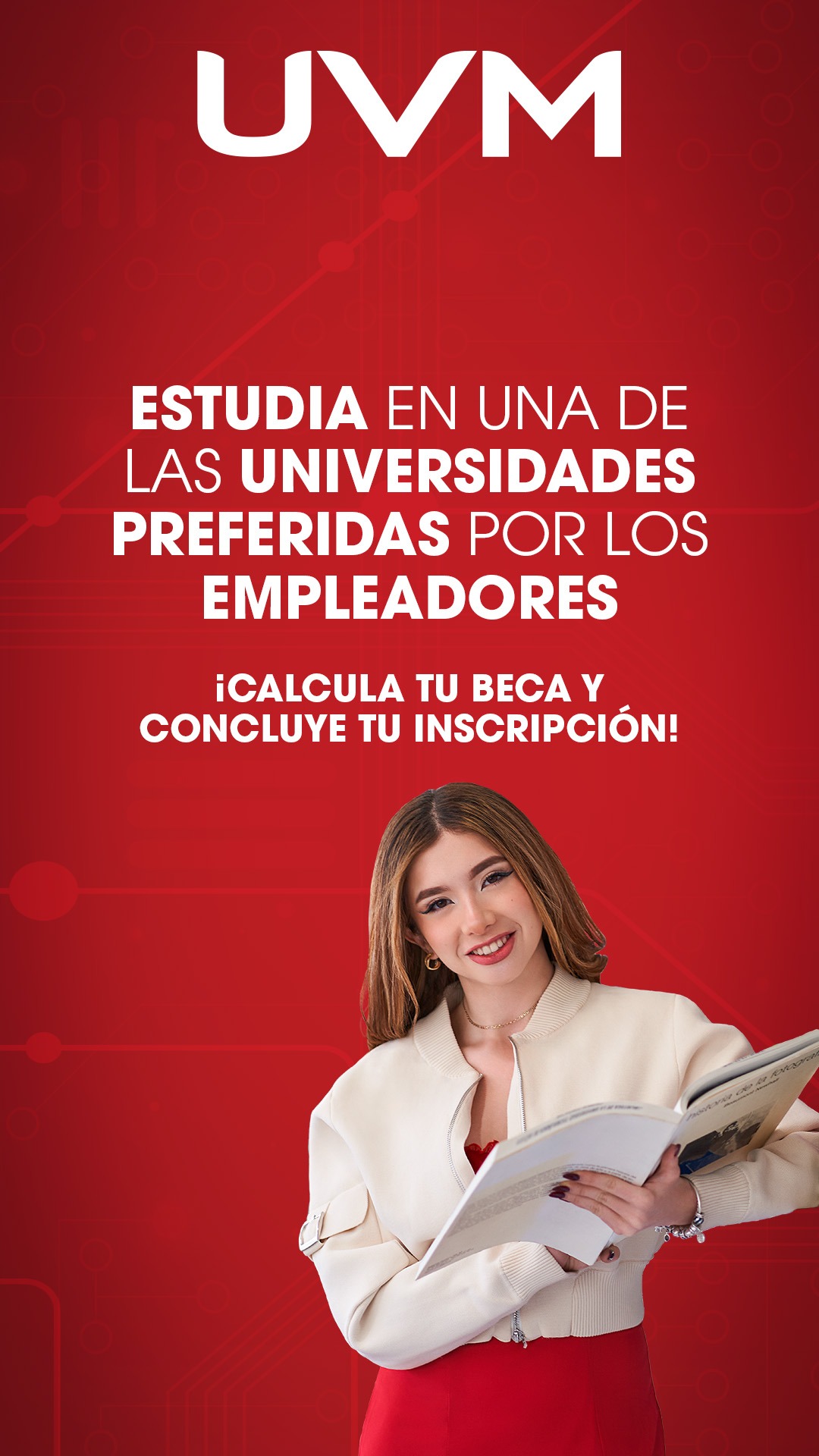 UVM Facebook ad
