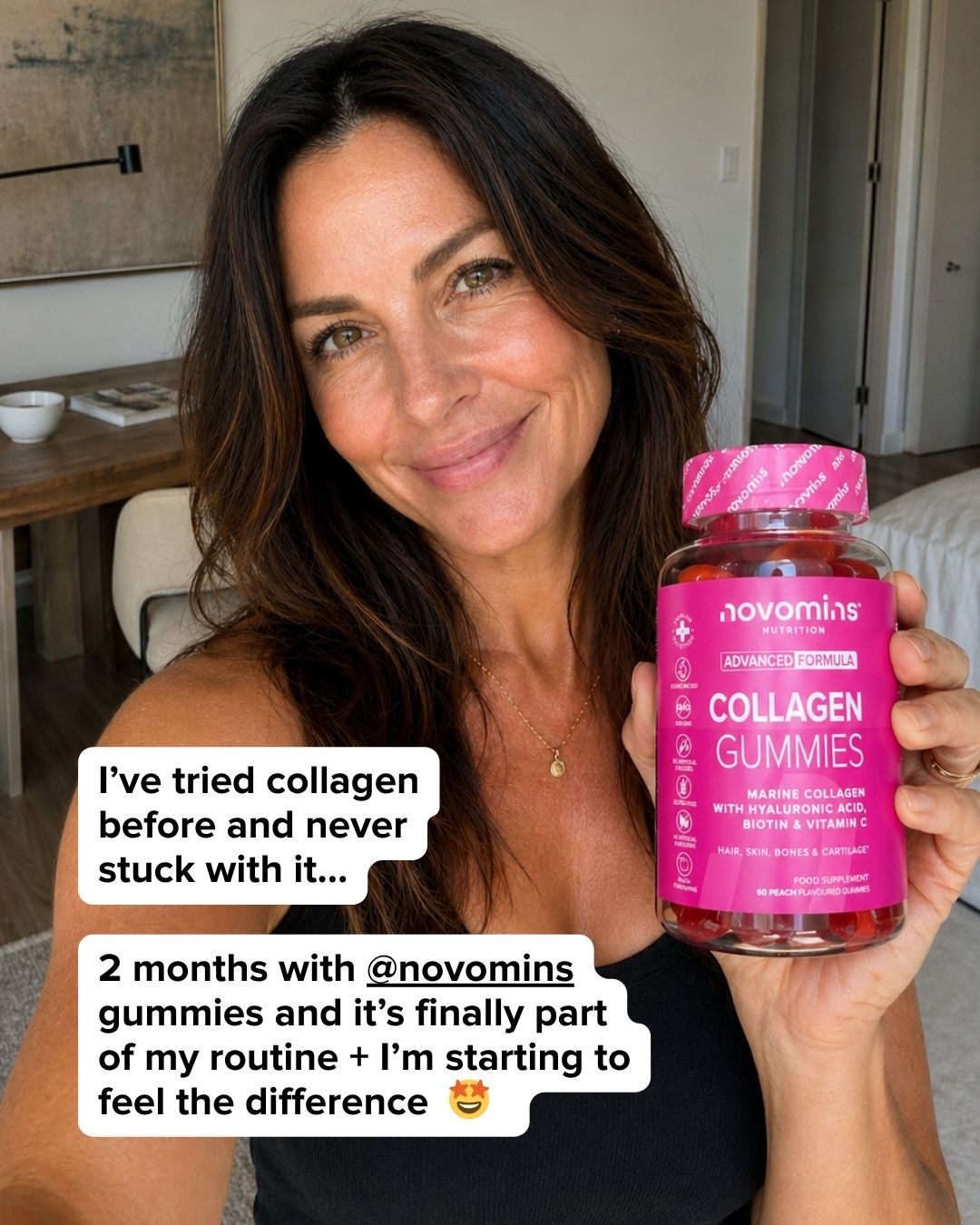 Novomins Nutrition Facebook ad