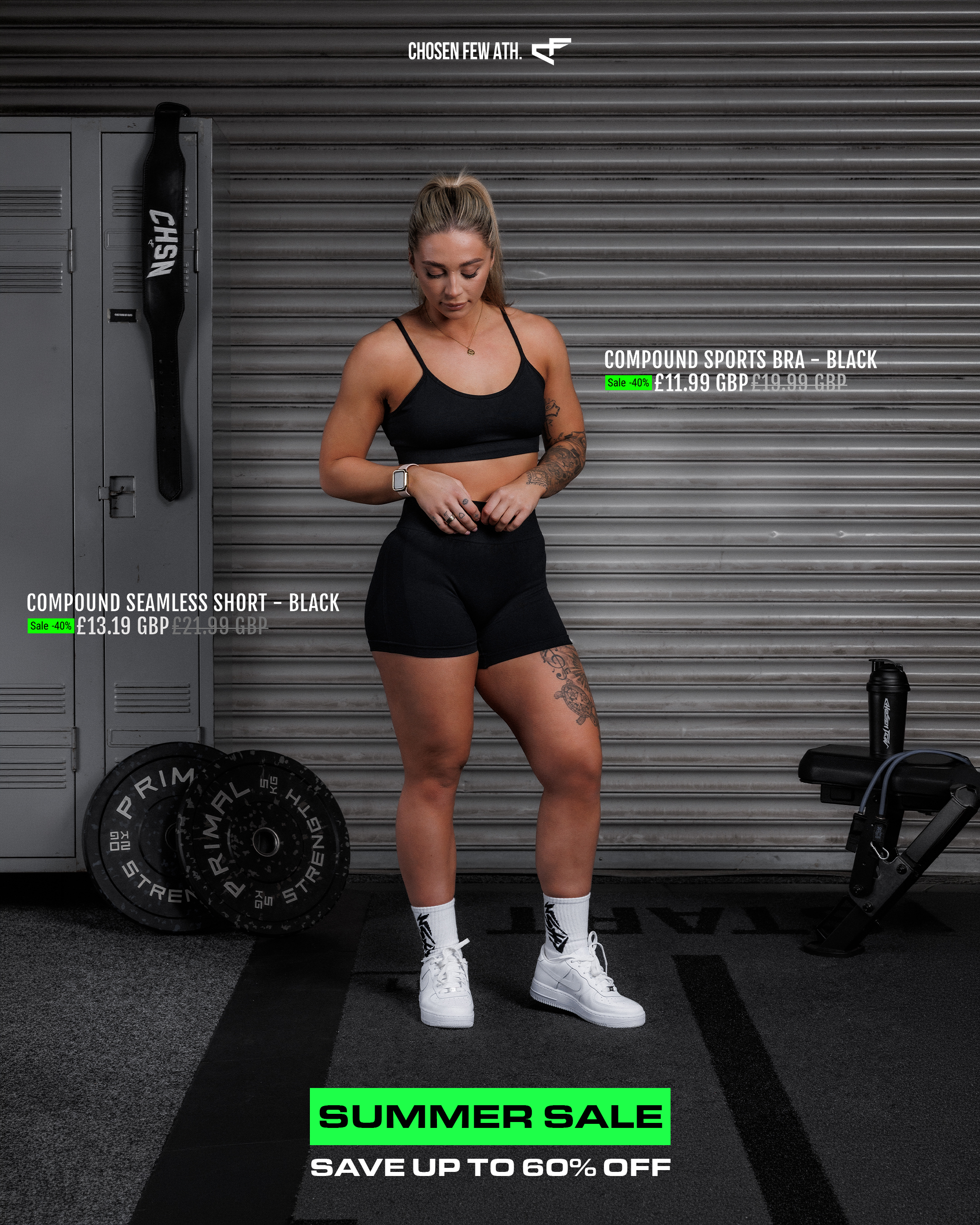 Chosen Few Athletics Facebook ad