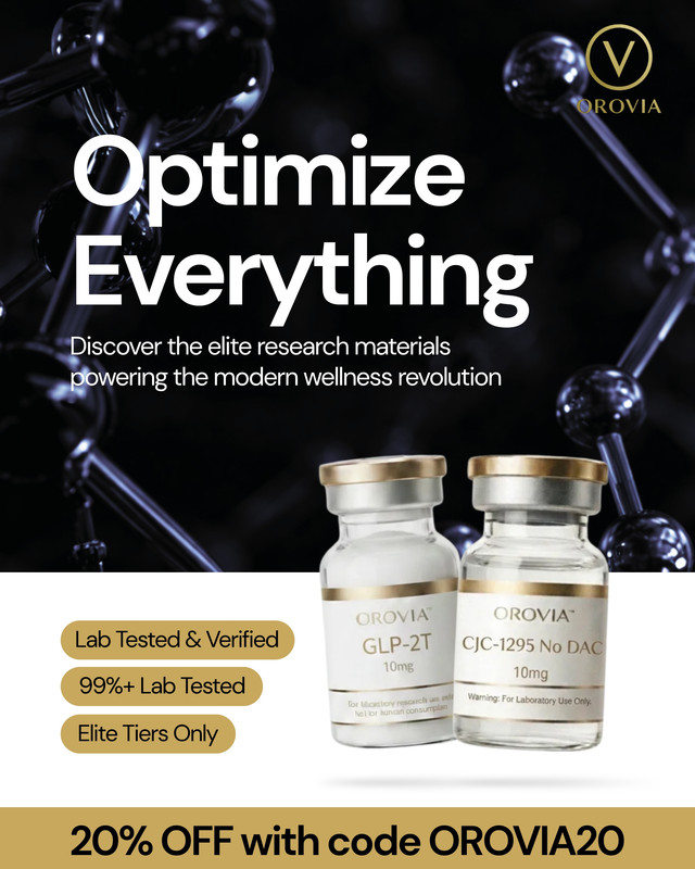 Oroviawellness Facebook ad from Jul 1, 2026
