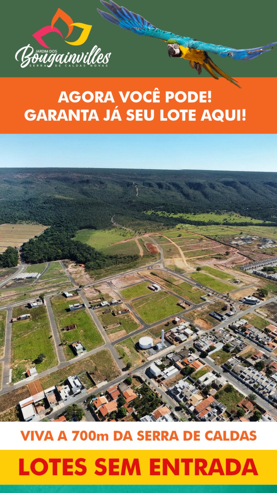 Jardim dos Bougainvilles Facebook ad from Jan 24, 2025