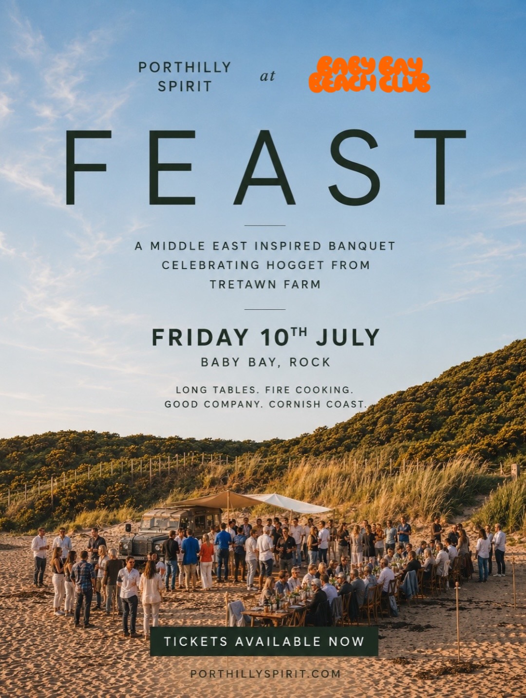 Porthilly Spirit Distillery Facebook ad: Feast season is here.