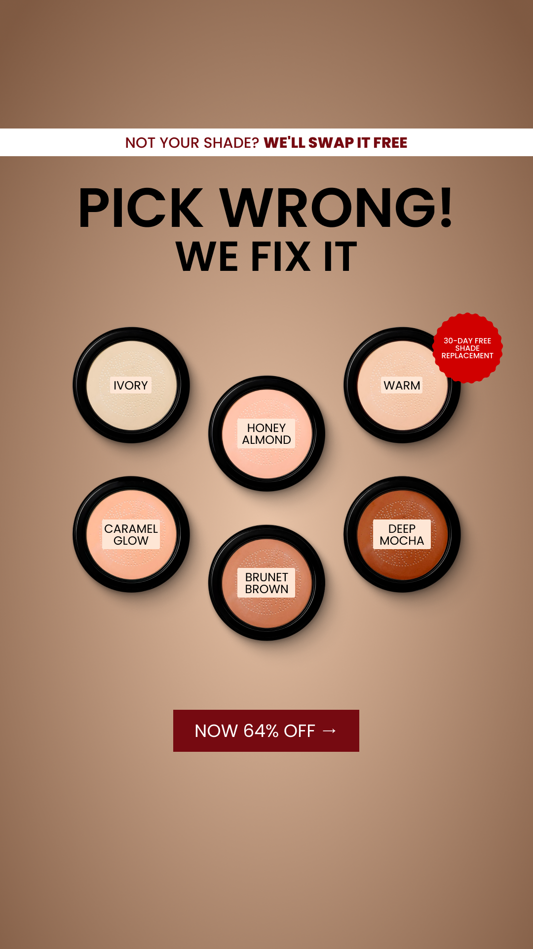 Hush Glow Facebook ad