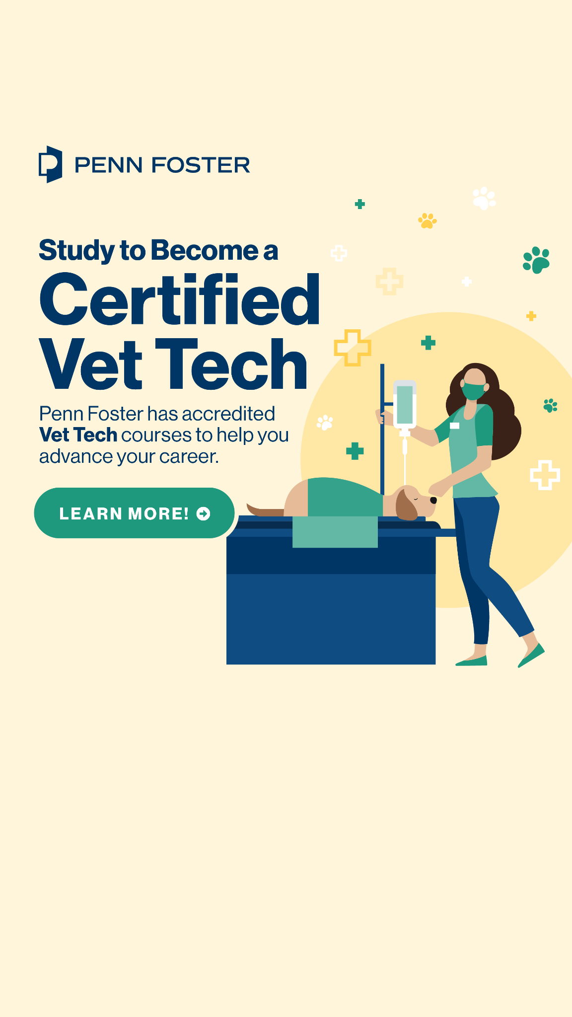 Penn Foster Facebook ad